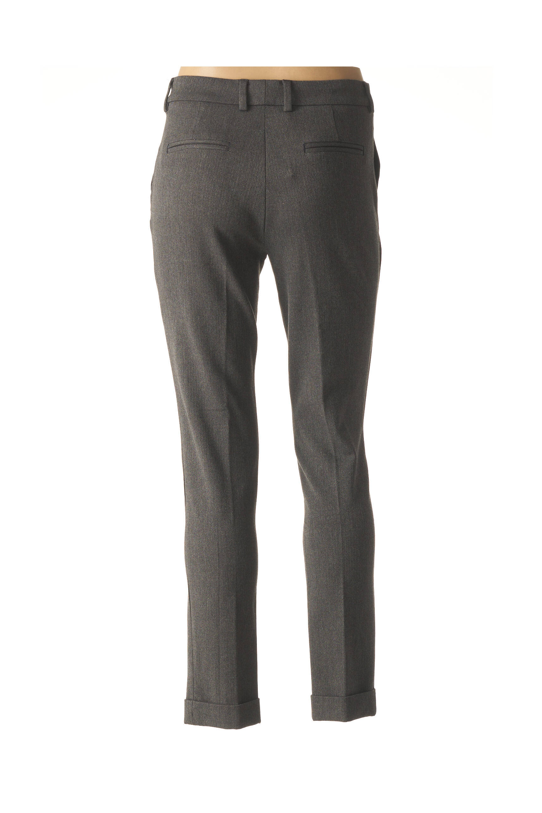 Pantalon kišenės normala dydis pilka DENIM STUDIO moteris