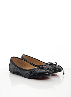 Balerinos plokščias kulnas iki 3 cm juodas LOUBOUTIN moteris