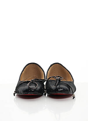 Balerinos plokščias kulnas iki 3 cm juodas LOUBOUTIN moteris