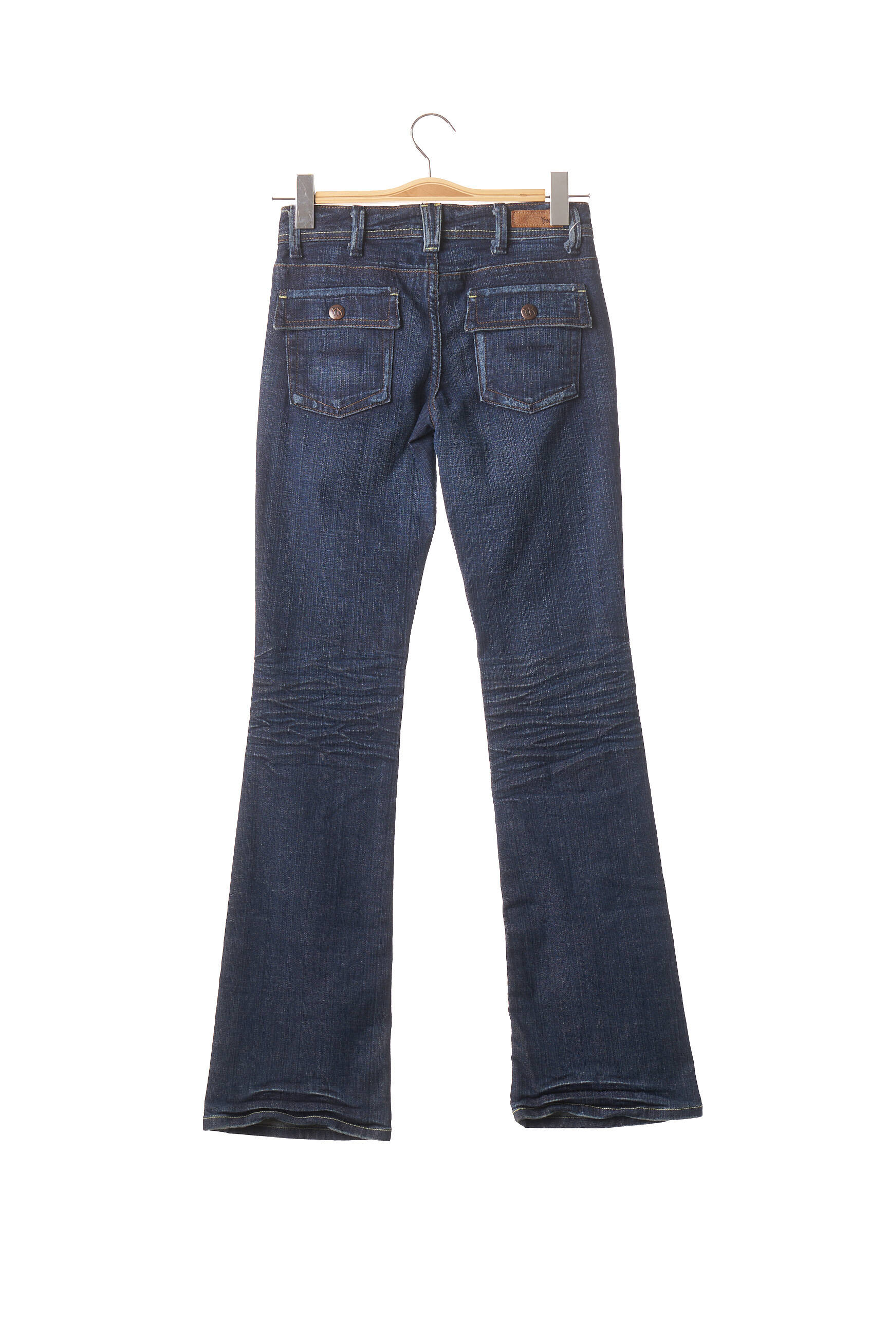 Bootcut džinsai denimo pasirinkimas maža dydžio mėlyna YANÜK moteris
