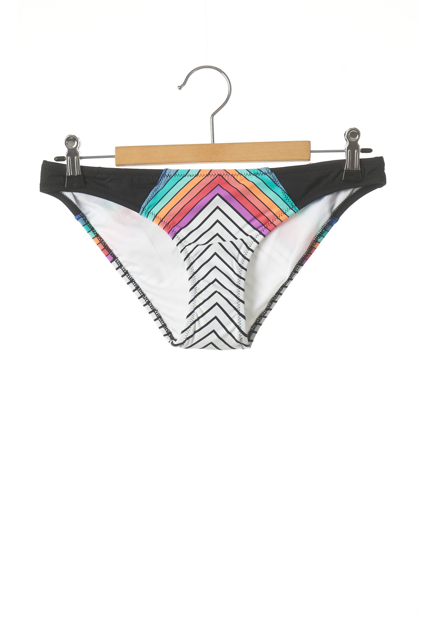 Maudymosi kelnaitės apverčiamas kelnaitės juodas RIP CURL moteris