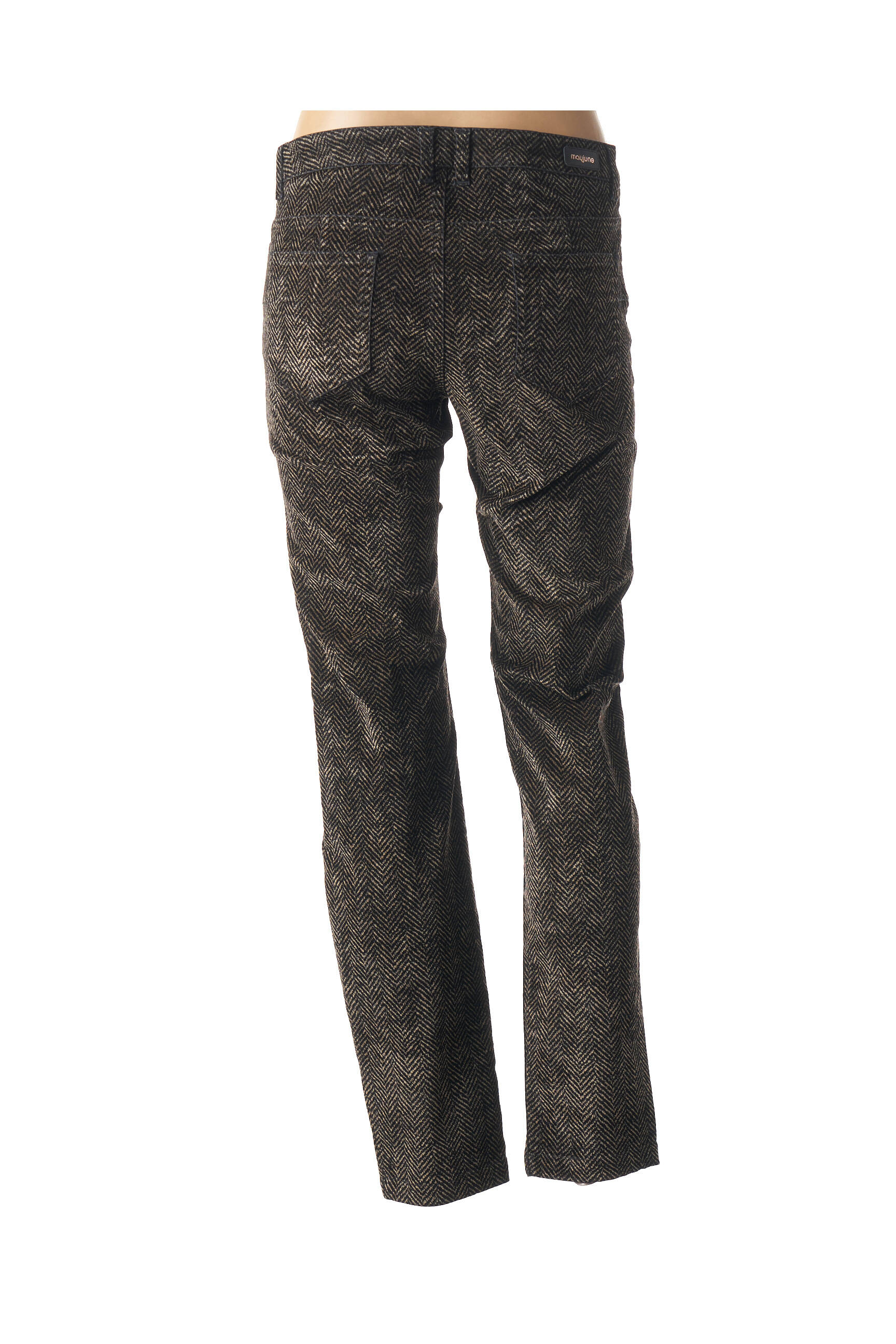 Pantalon lieknas normala dydis juodas MAYJUNE moteris