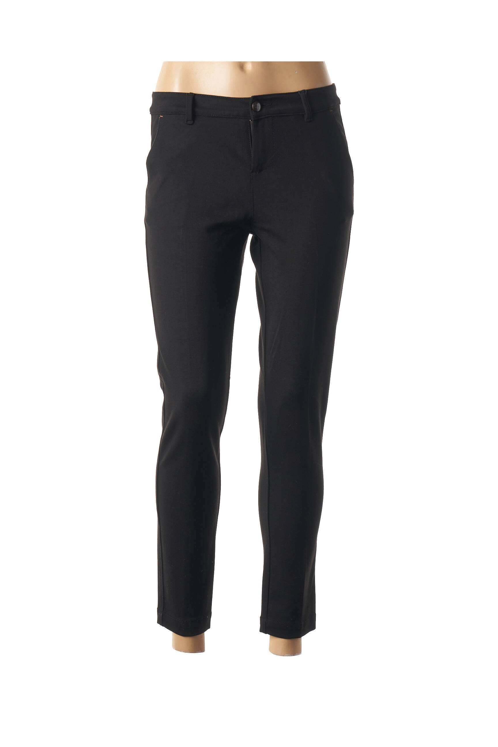 Pantalon lieknas maža dydžio juodas MAYJUNE moteris