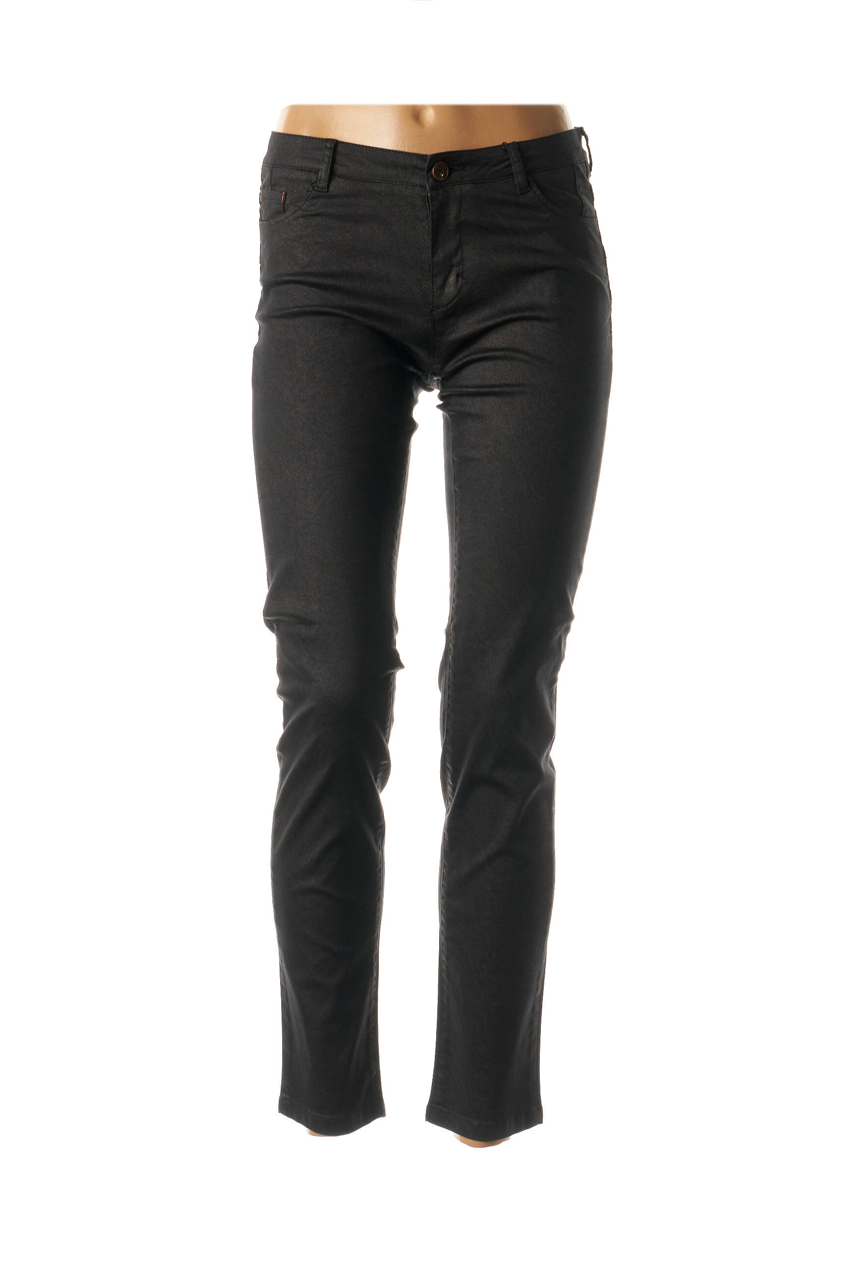 Pantalon lieknas normala dydis juodas MAYJUNE moteris