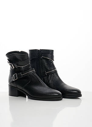 Batai/botai lygus audinys kulnas nuo 4 iki 6 cm juodas MINELLI moteris