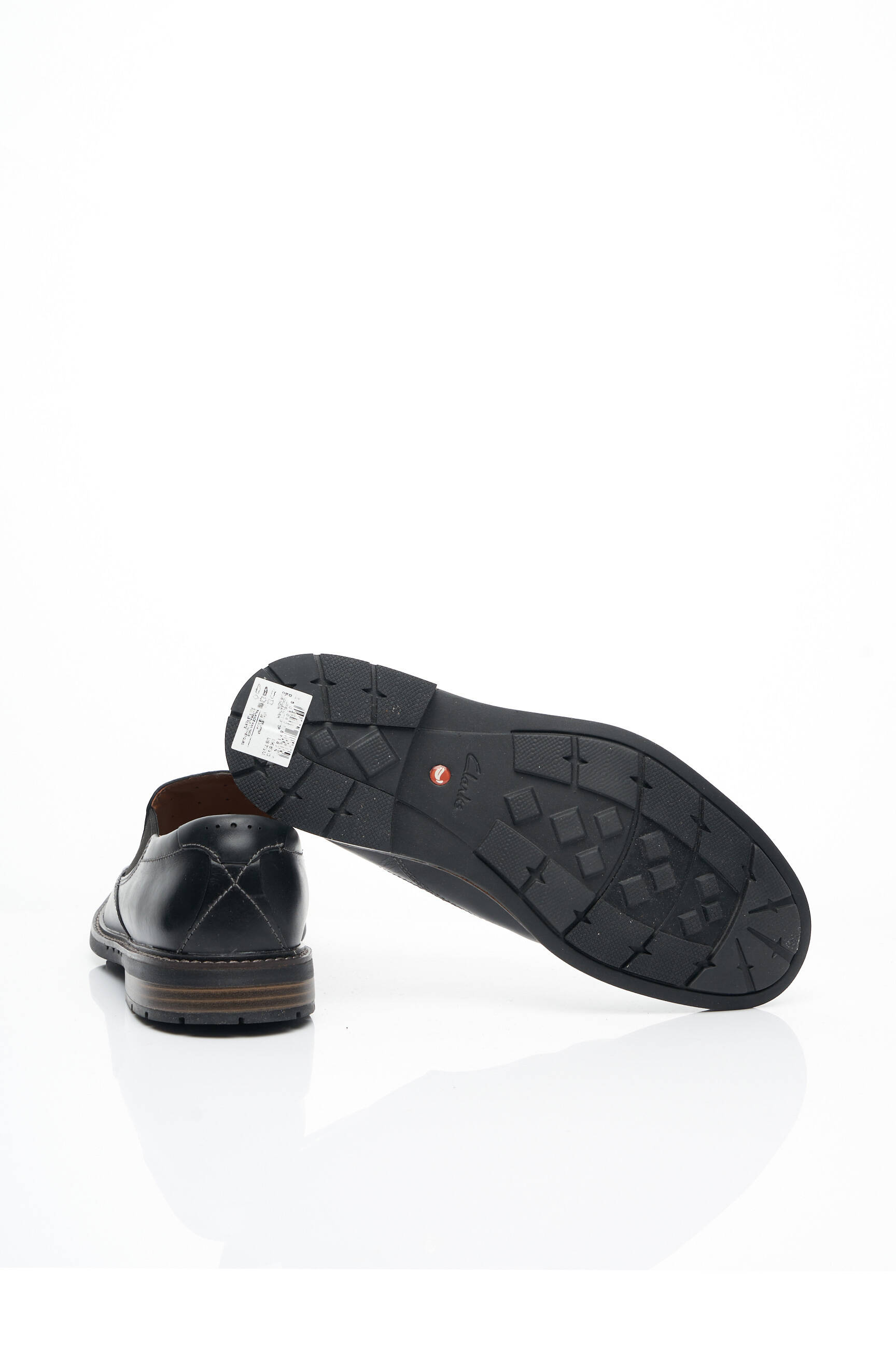 Mokasīnai satino audinys juodas CLARKS vyras