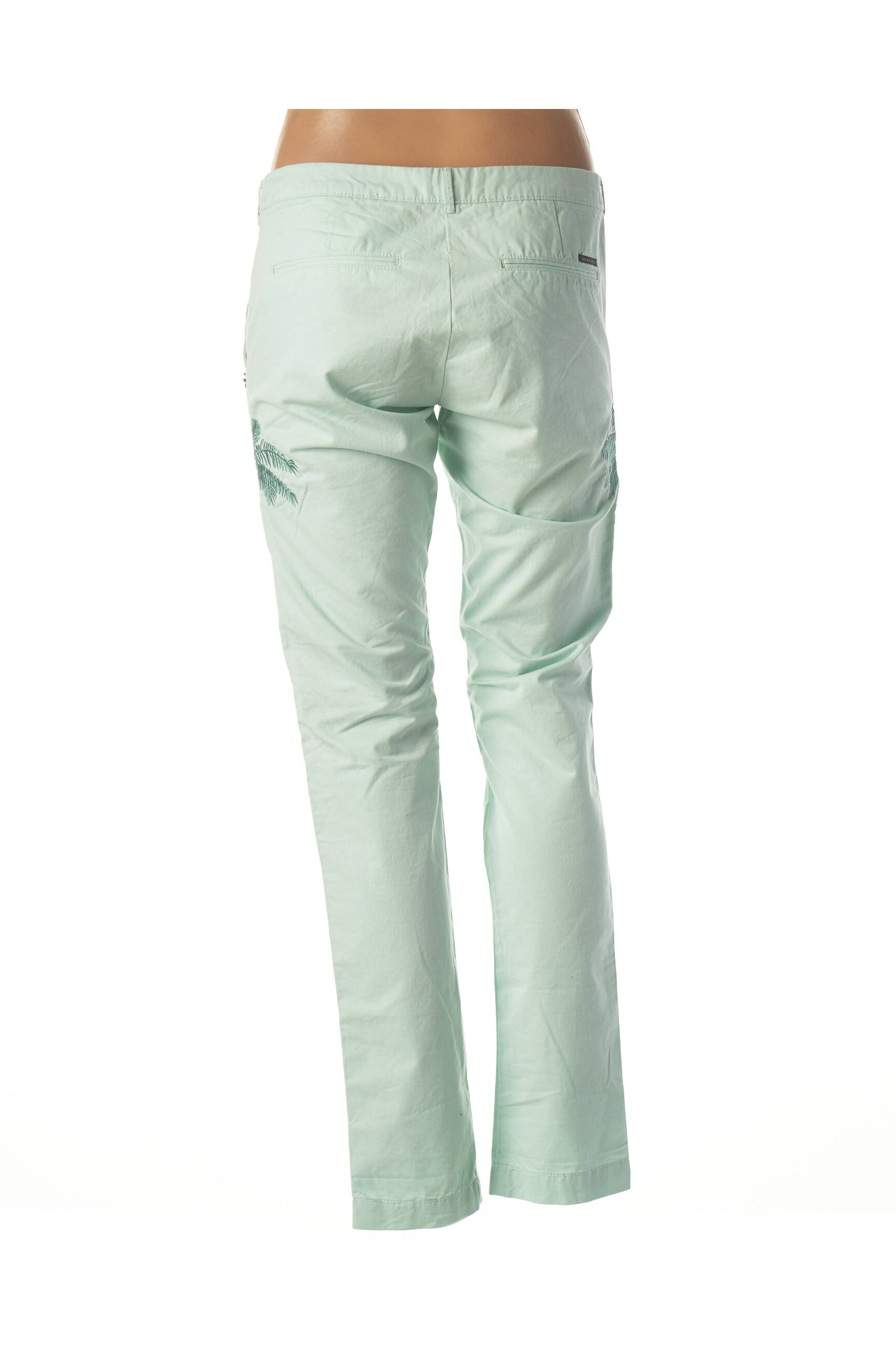 Chino kelnė maža dydžio maža dydžio žalias MAISON SCOTCH moteris
