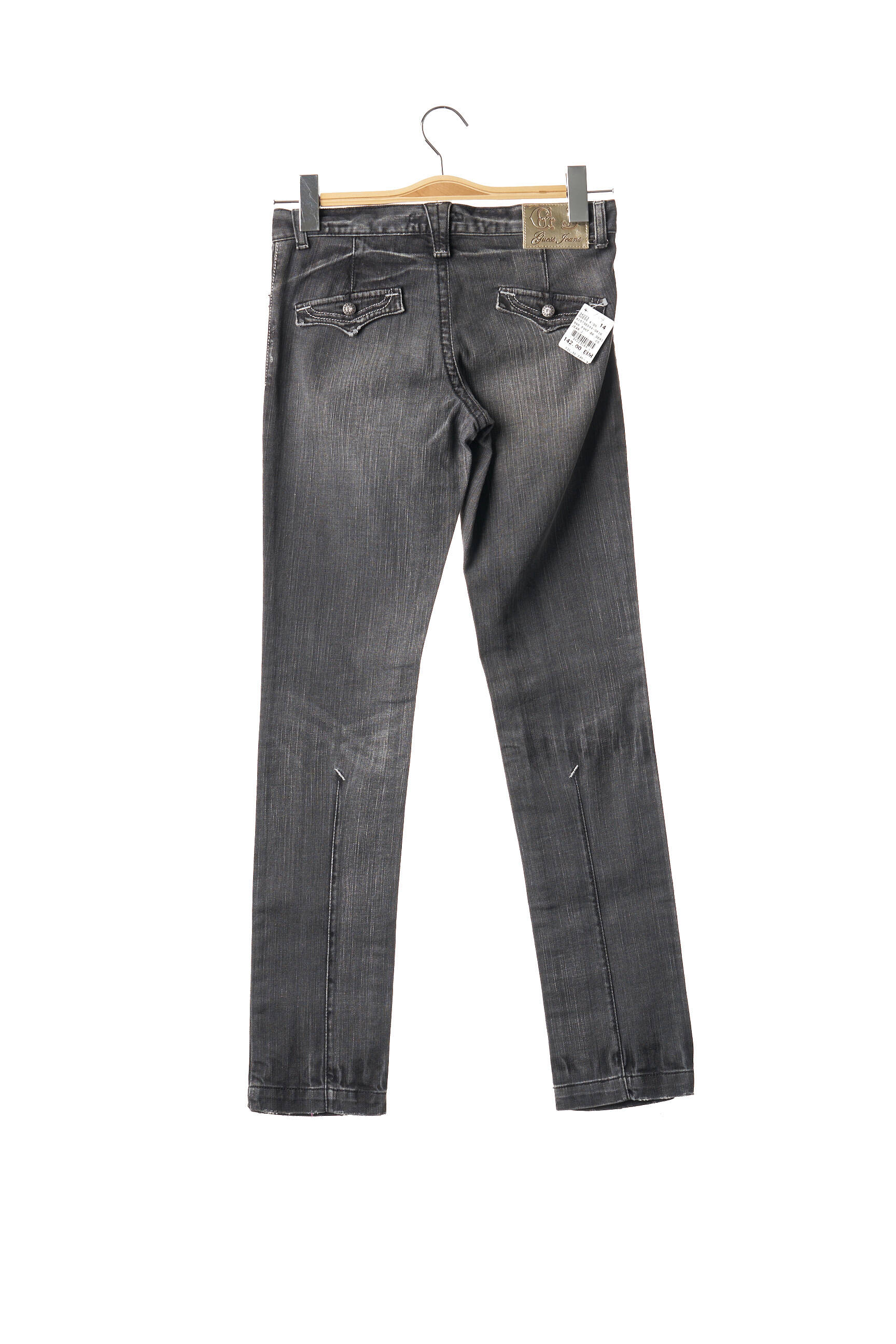 Lieknos kelnės normala dydis pilka GUESS JEANS mergina