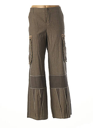 Platus kelnes normala dydis normala dydis rudas TRICOT CHIC moteris