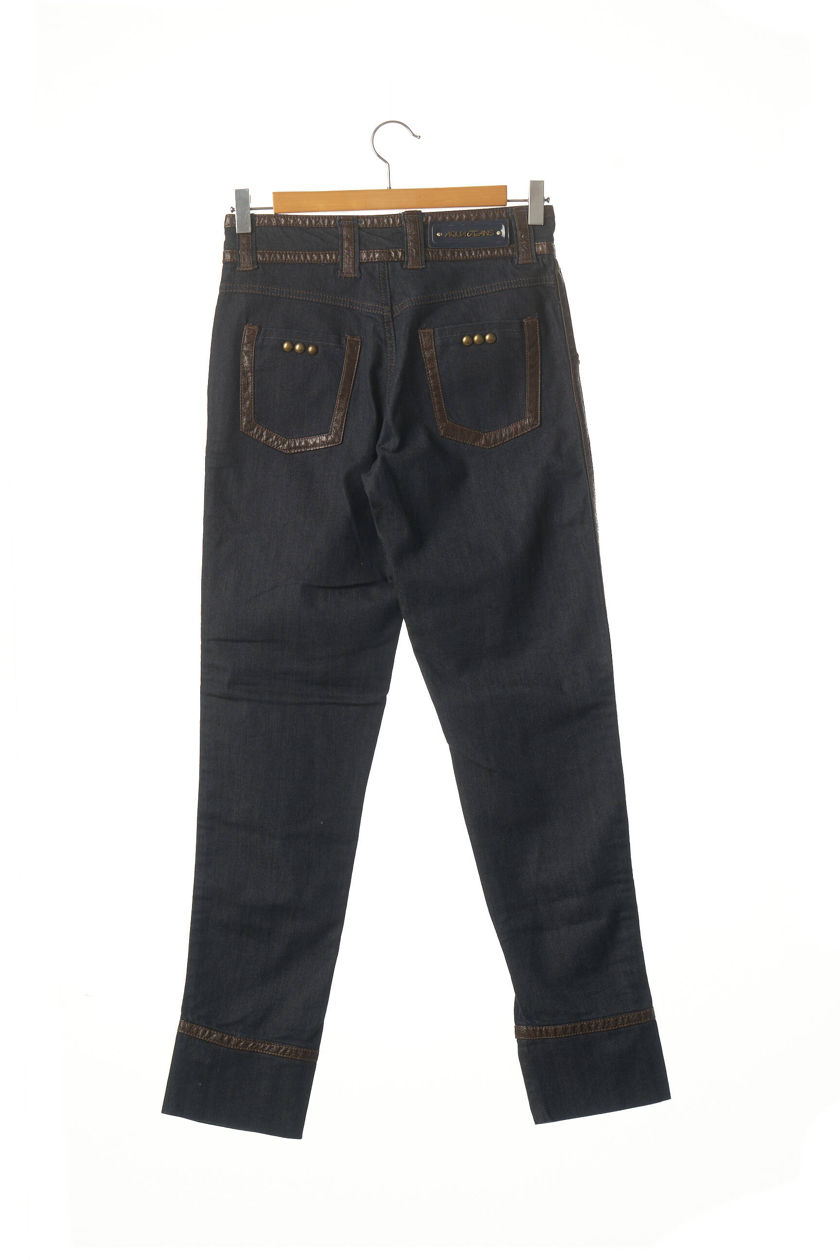 Lieknos kelnės kišenės normala dydis mėlyna AQUAJEANS vyras