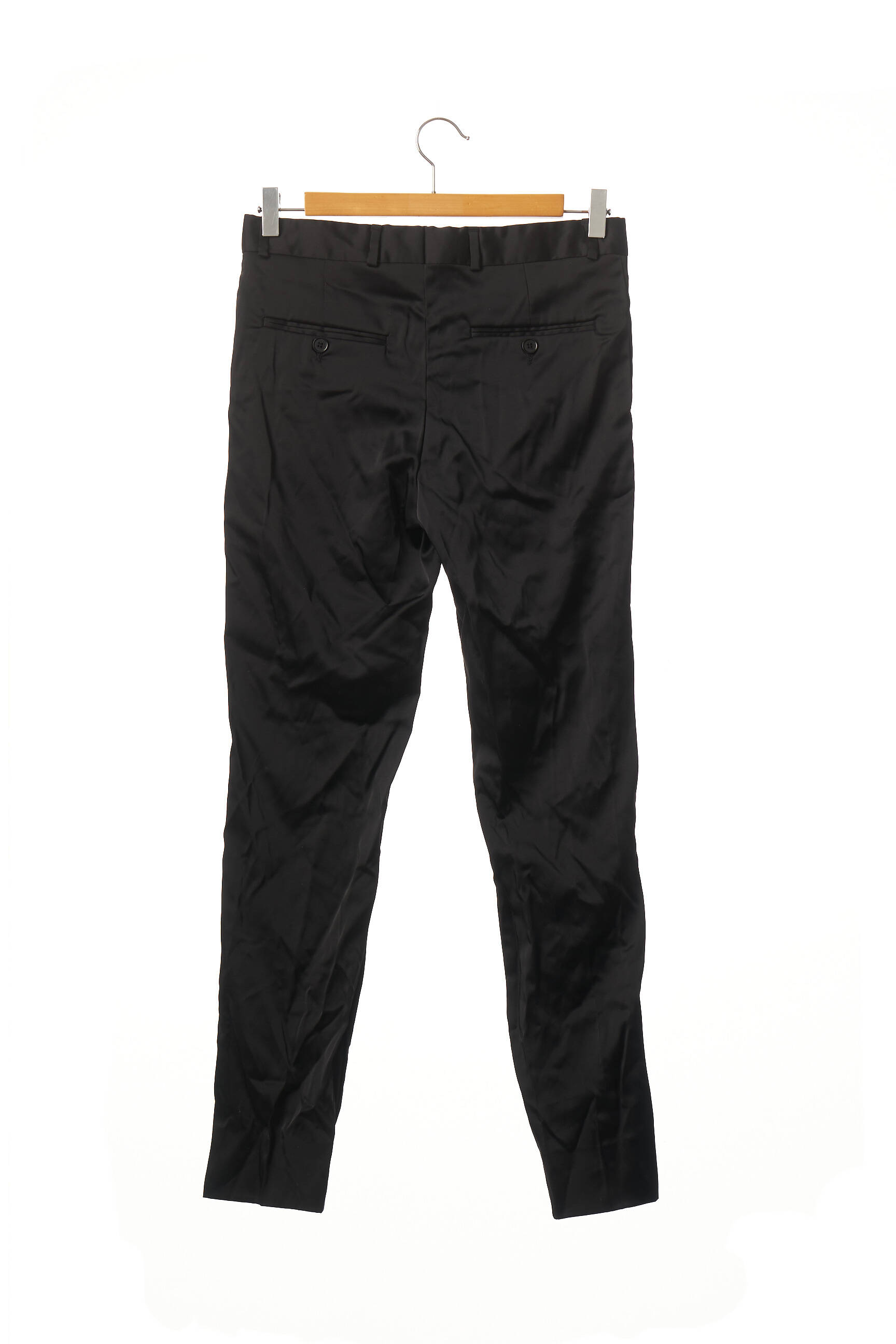 Pantalon kišenės aukšta talija juodas BARBERINI moteris