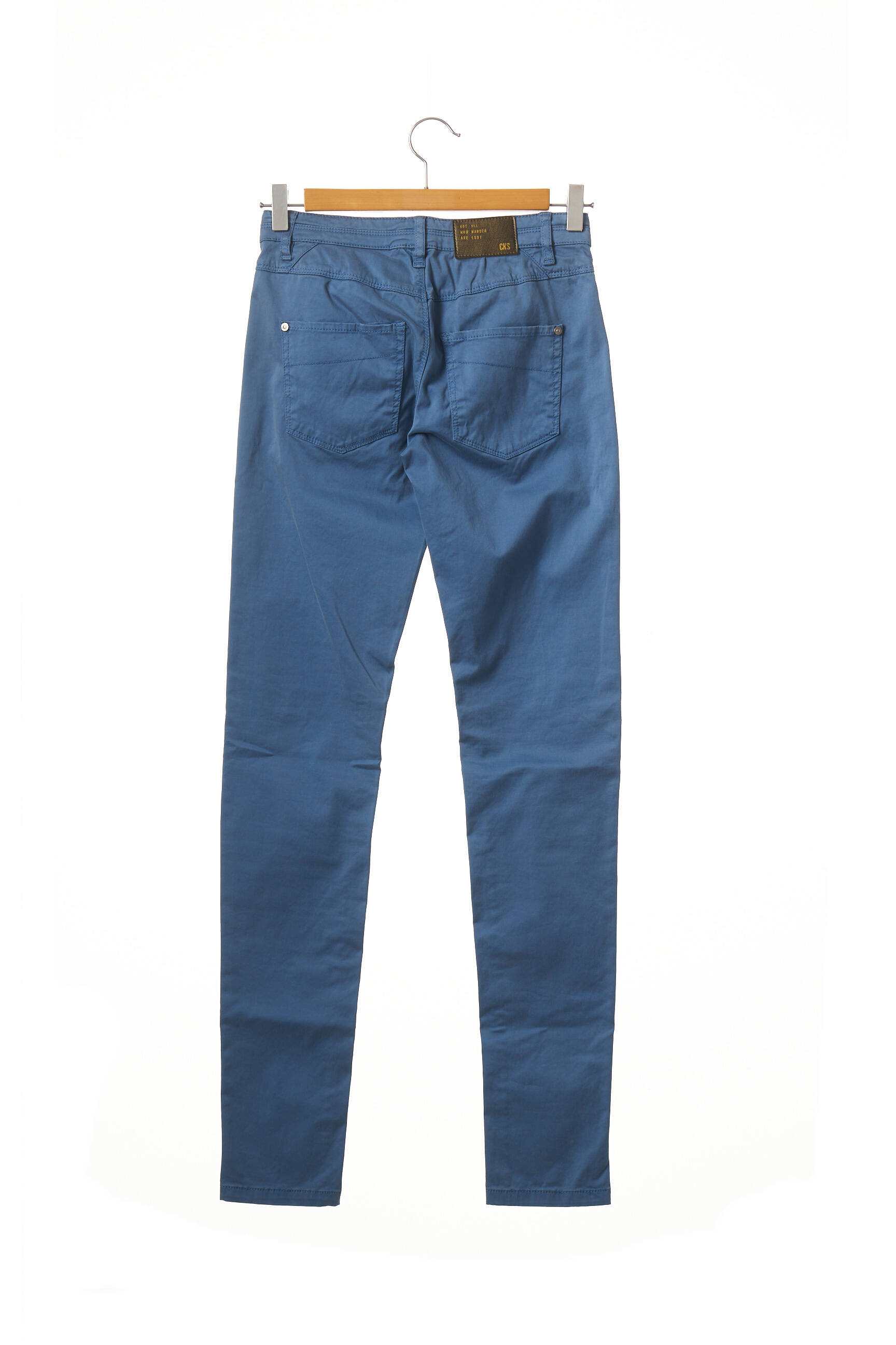 Pantalon lieknas normala dydis mėlyna CKS moteris