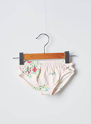 Maudymosi kelnaitės rožinė PETIT BATEAU mergina