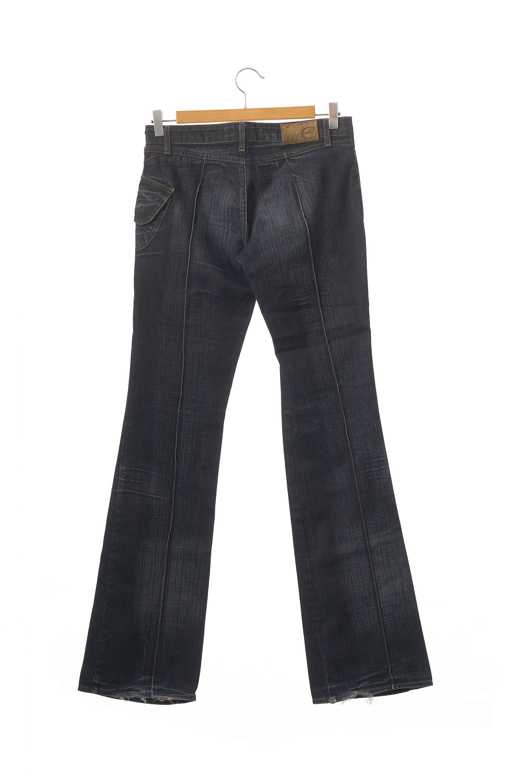 Bootcut džinsai denimo pasirinkimas maža dydžio mėlyna JUST CAVALLI moteris