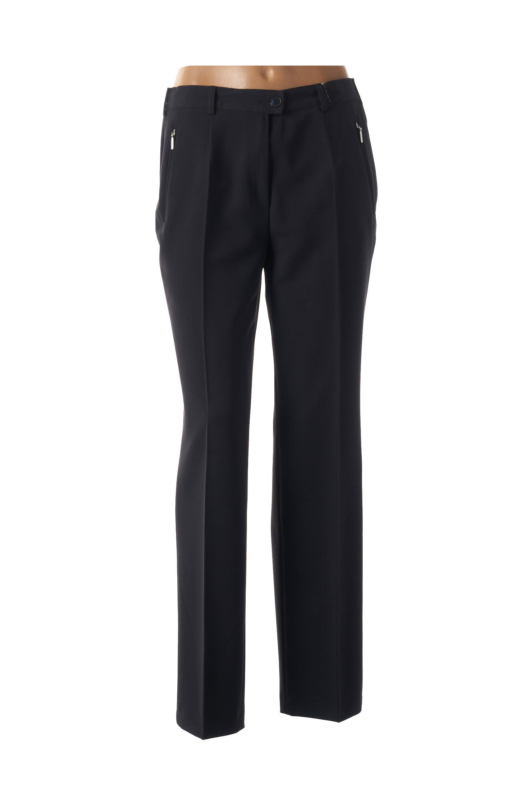 Lieknos kelnės aukšta talija aukšta talija mėlyna GERKE MY PANTS moteris