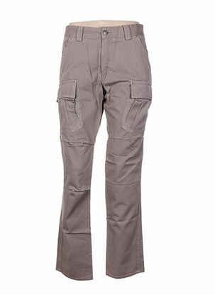 Tiesi kelnė uždarymas su užtrauktuku po mygtuku uždengimu normala dydis rudas MY PANTS moteris
