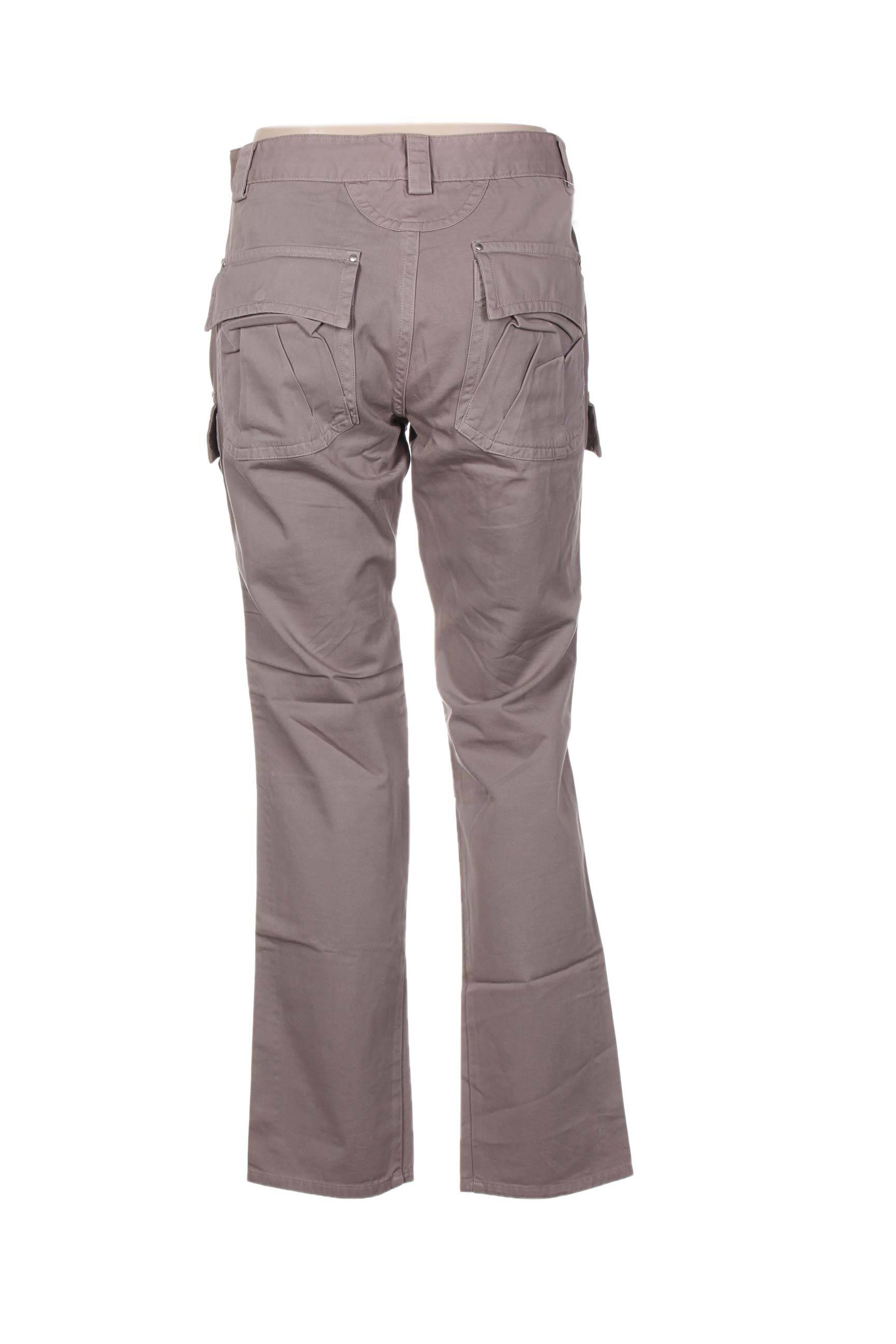 Tiesi kelnė uždarymas su užtrauktuku po mygtuku uždengimu normala dydis rudas MY PANTS moteris