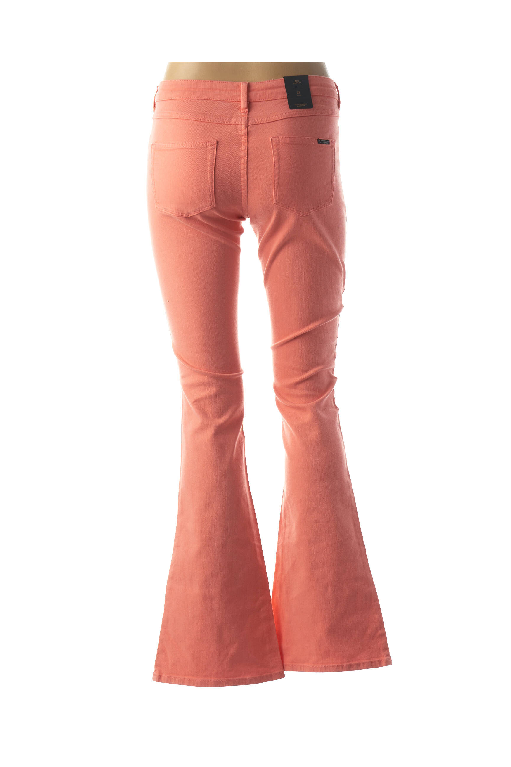 Bootcut džinsai denimo pasirinkimas maža dydžio oranžinė SCOTCH & SODA moteris
