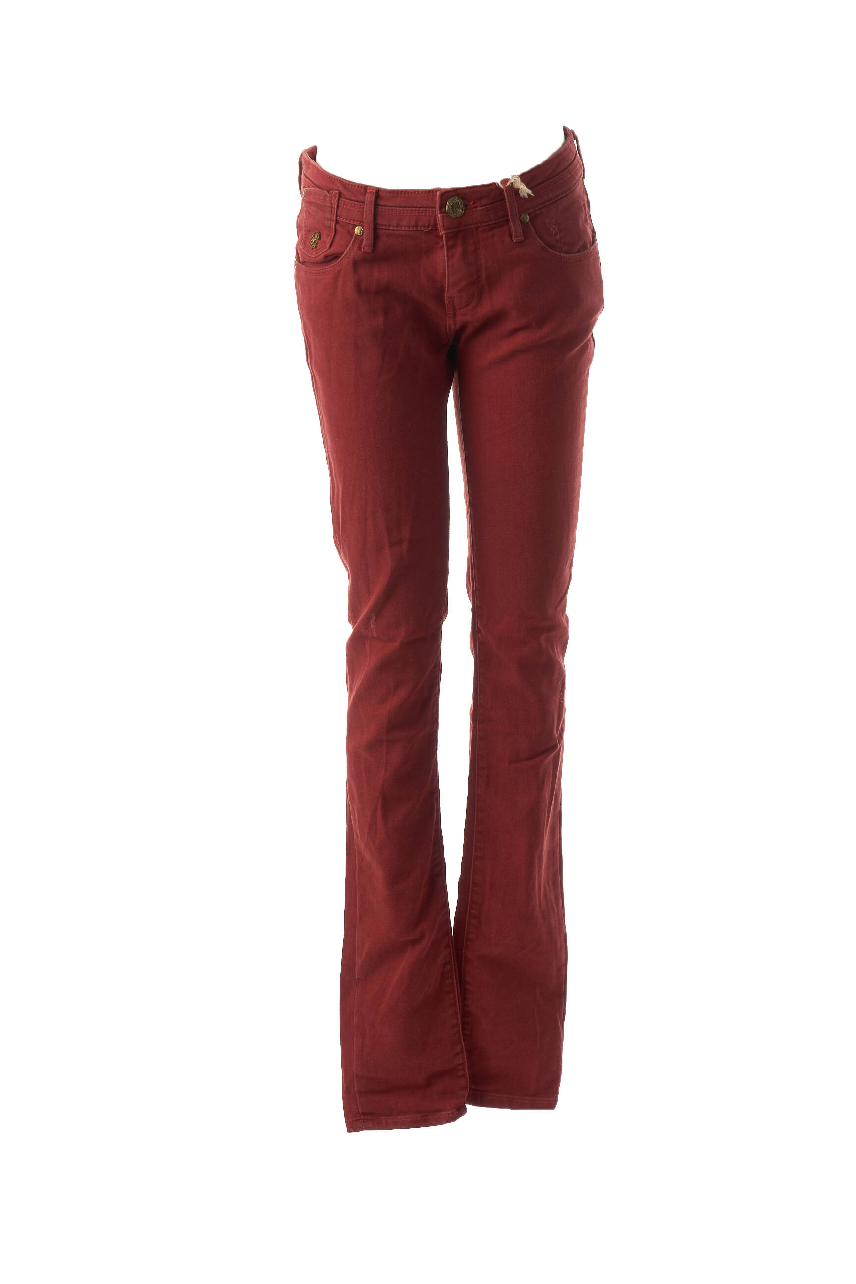 Lieknos džinsai lieknas maža dydžio oranžinė MAISON SCOTCH moteris