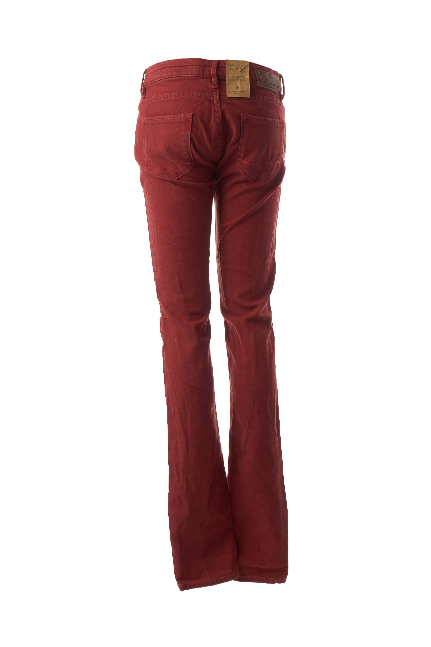 Lieknos džinsai lieknas maža dydžio oranžinė MAISON SCOTCH moteris