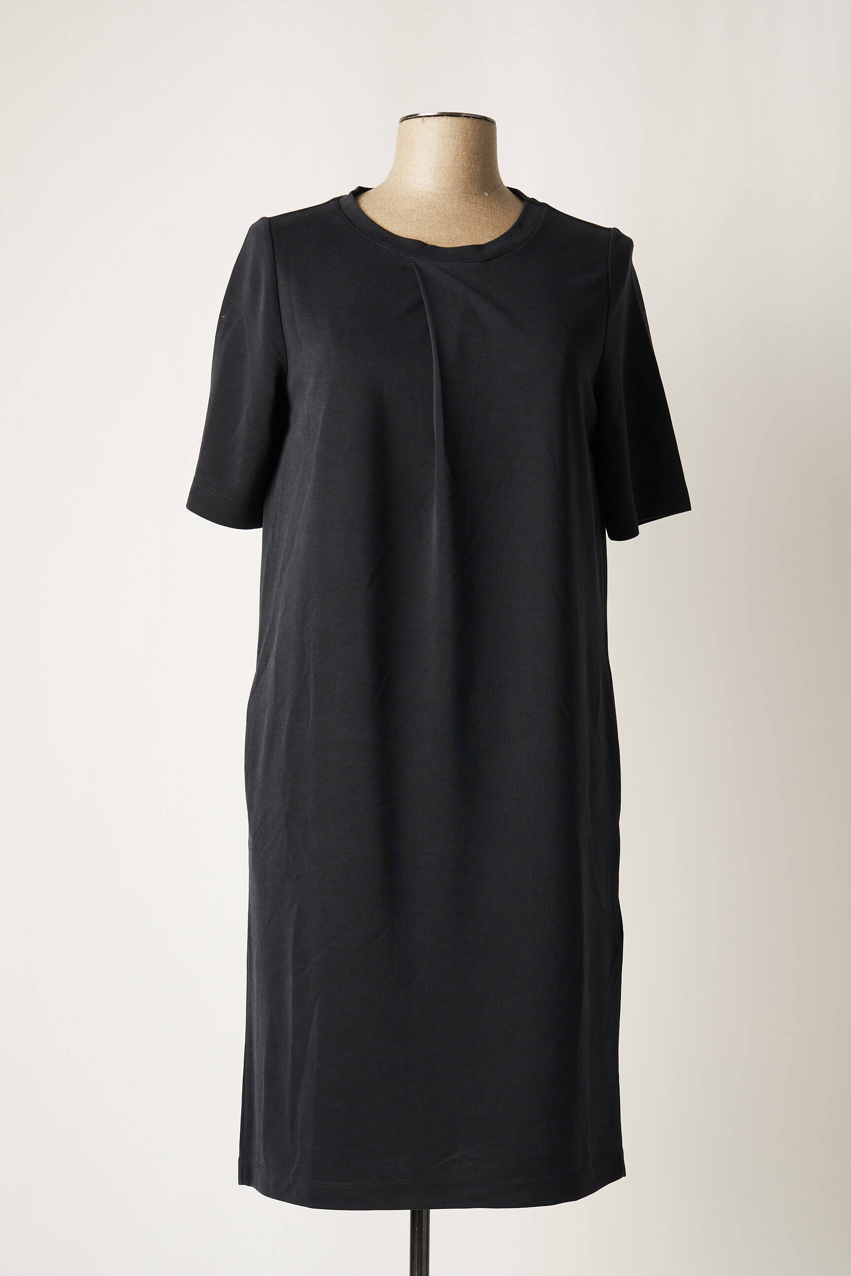 Pusilgių suknelė trumpas rankovės trumpas rankovės juodas STREET ONE moteris