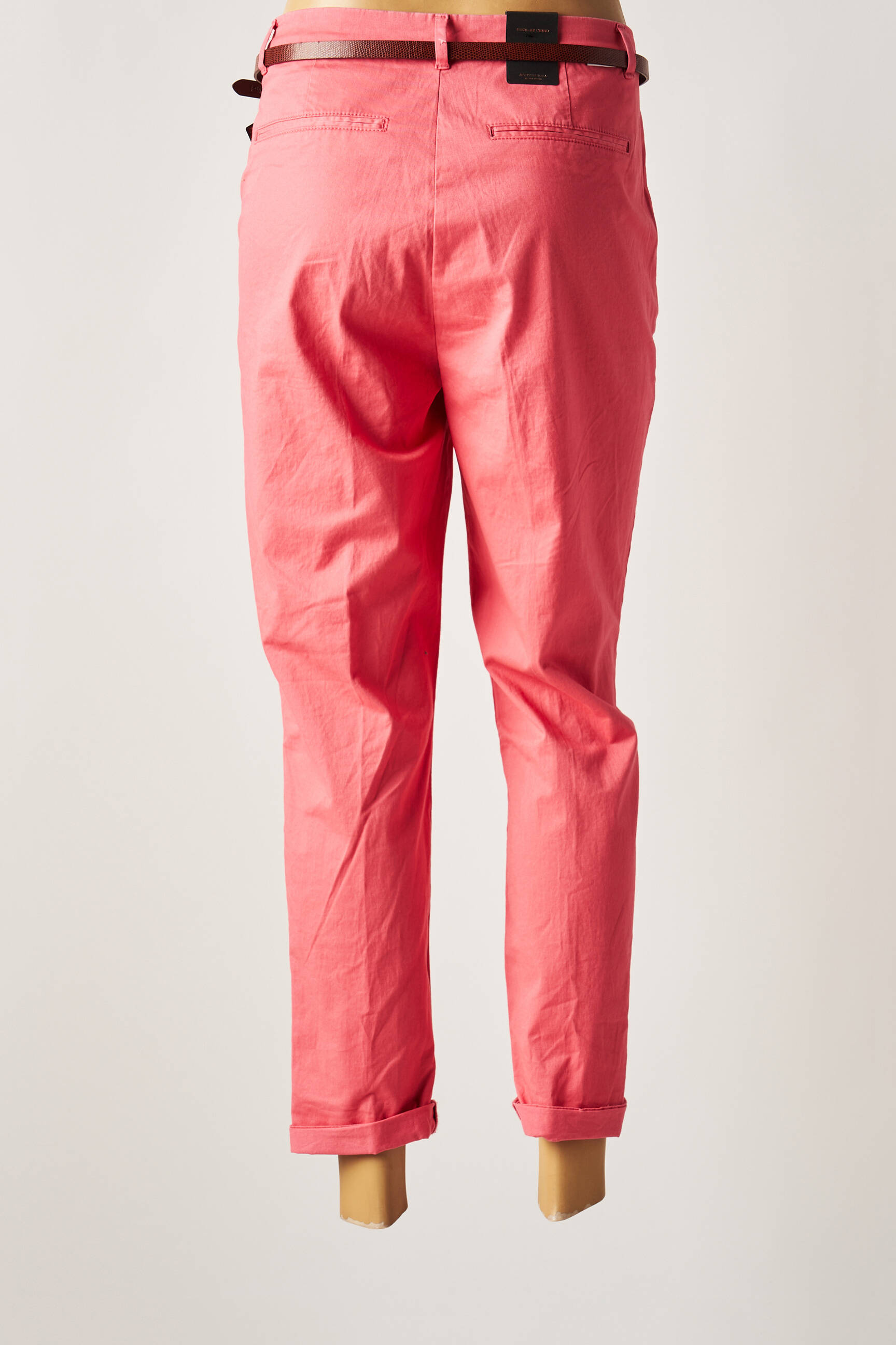 7/8 kelnės tamprumas normala dydis rožinė MAISON SCOTCH moteris
