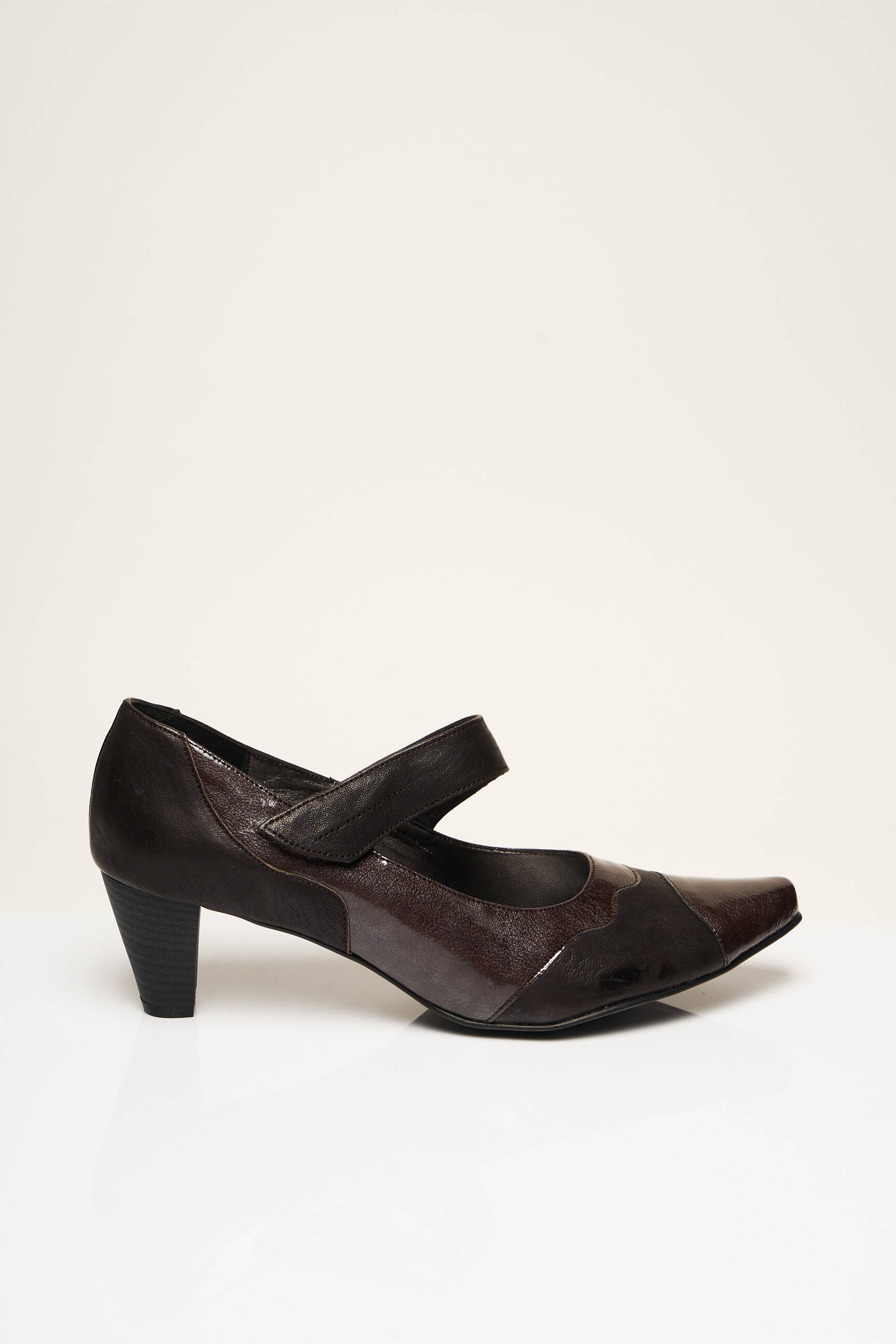 Aukštakulniai lygus medžiaga kulnas nuo 4 iki 6 cm rudas ARTIKA SOFT moteris