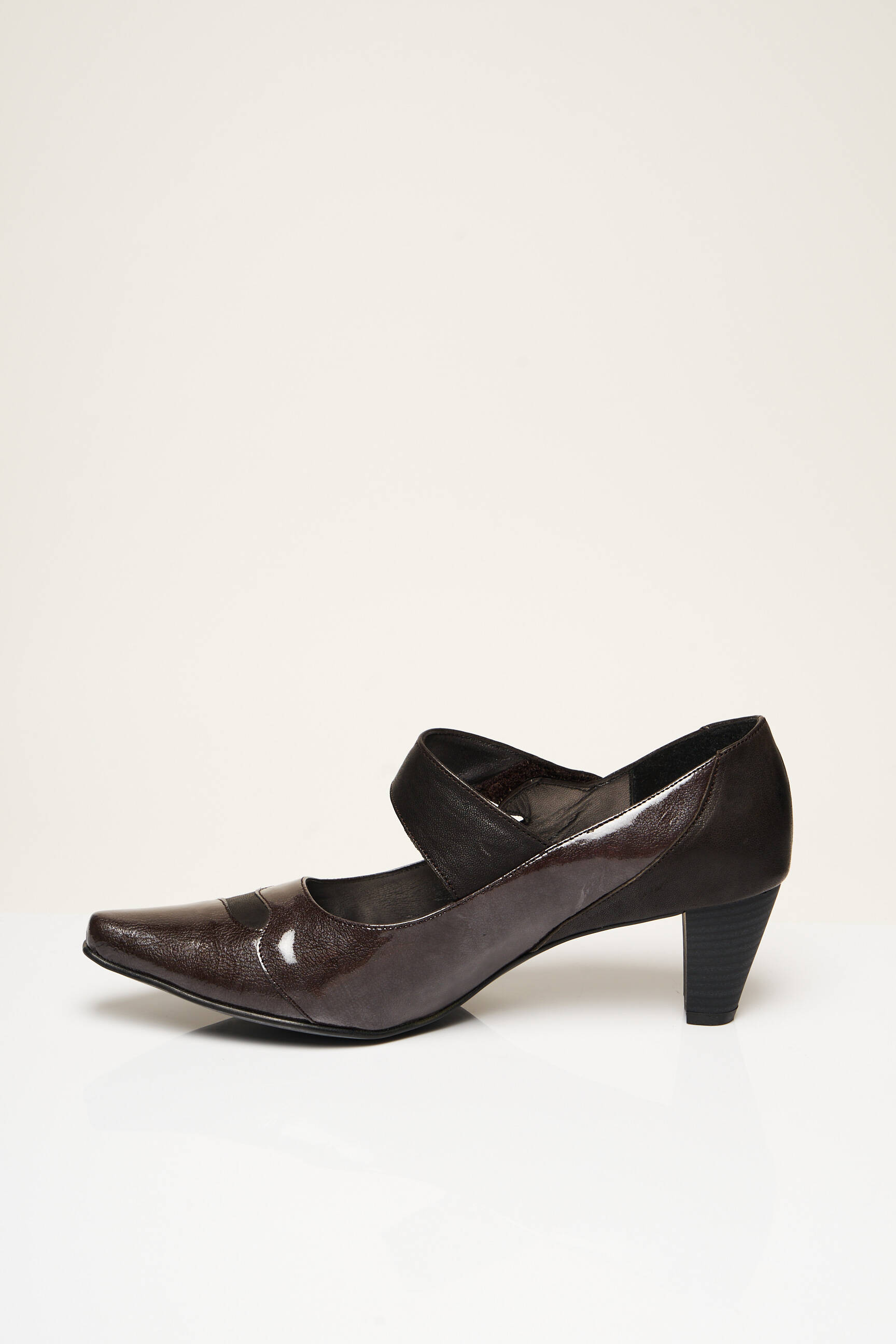 Aukštakulniai lygus medžiaga kulnas nuo 4 iki 6 cm rudas ARTIKA SOFT moteris