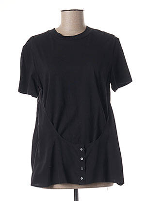 T-marškinys juodas ALEXANDER WANG moteris
