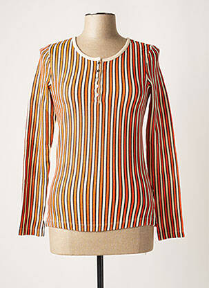 T-marškinys oranžinė MAISON SCOTCH moteris
