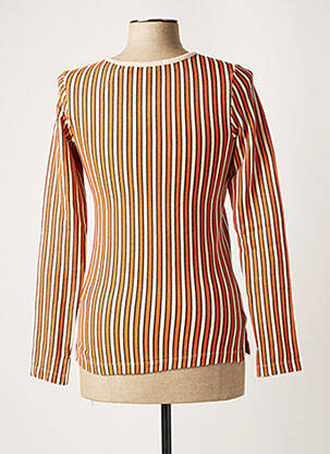 T-marškinys oranžinė MAISON SCOTCH moteris