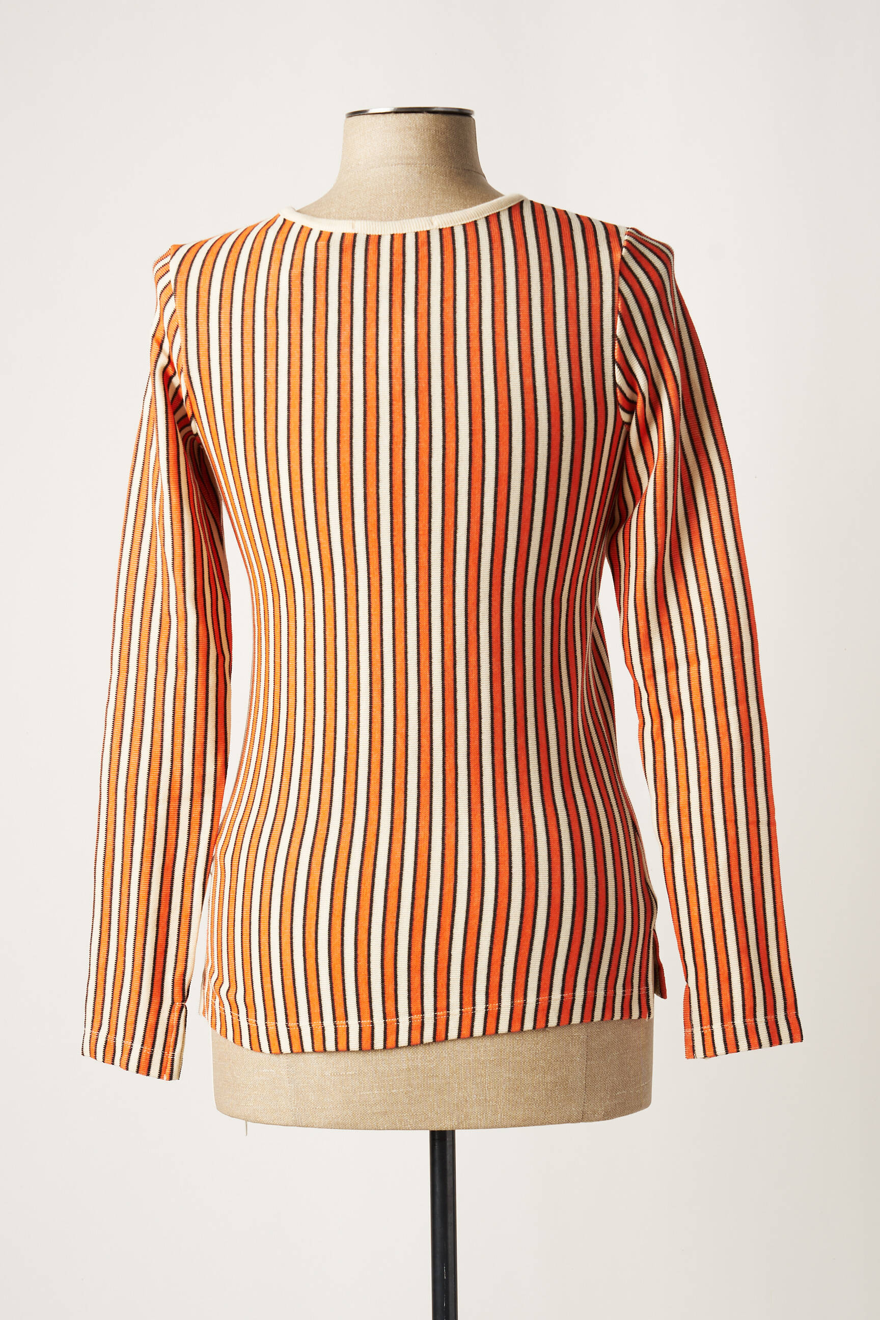 T-marškinys oranžinė MAISON SCOTCH moteris