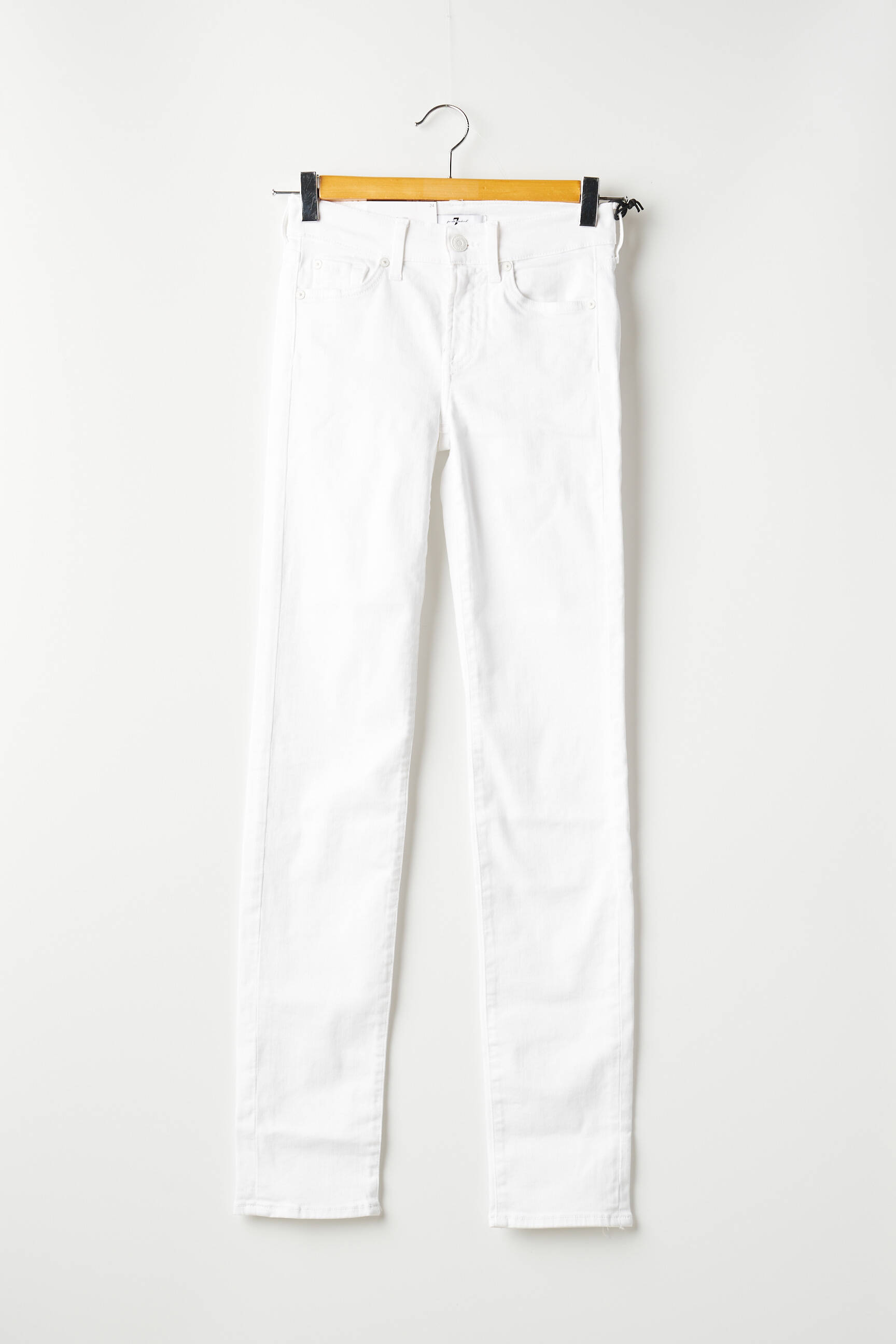 Lieknos kelnės baltas 7 FOR ALL MANKIND moteris
