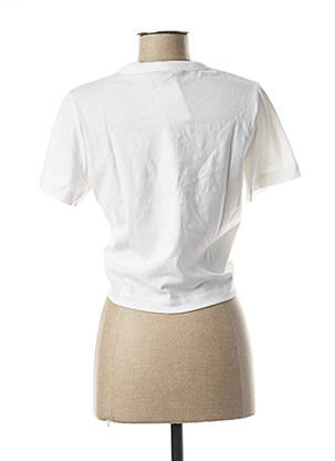 T-marškinys baltas ALEXANDER WANG moteris