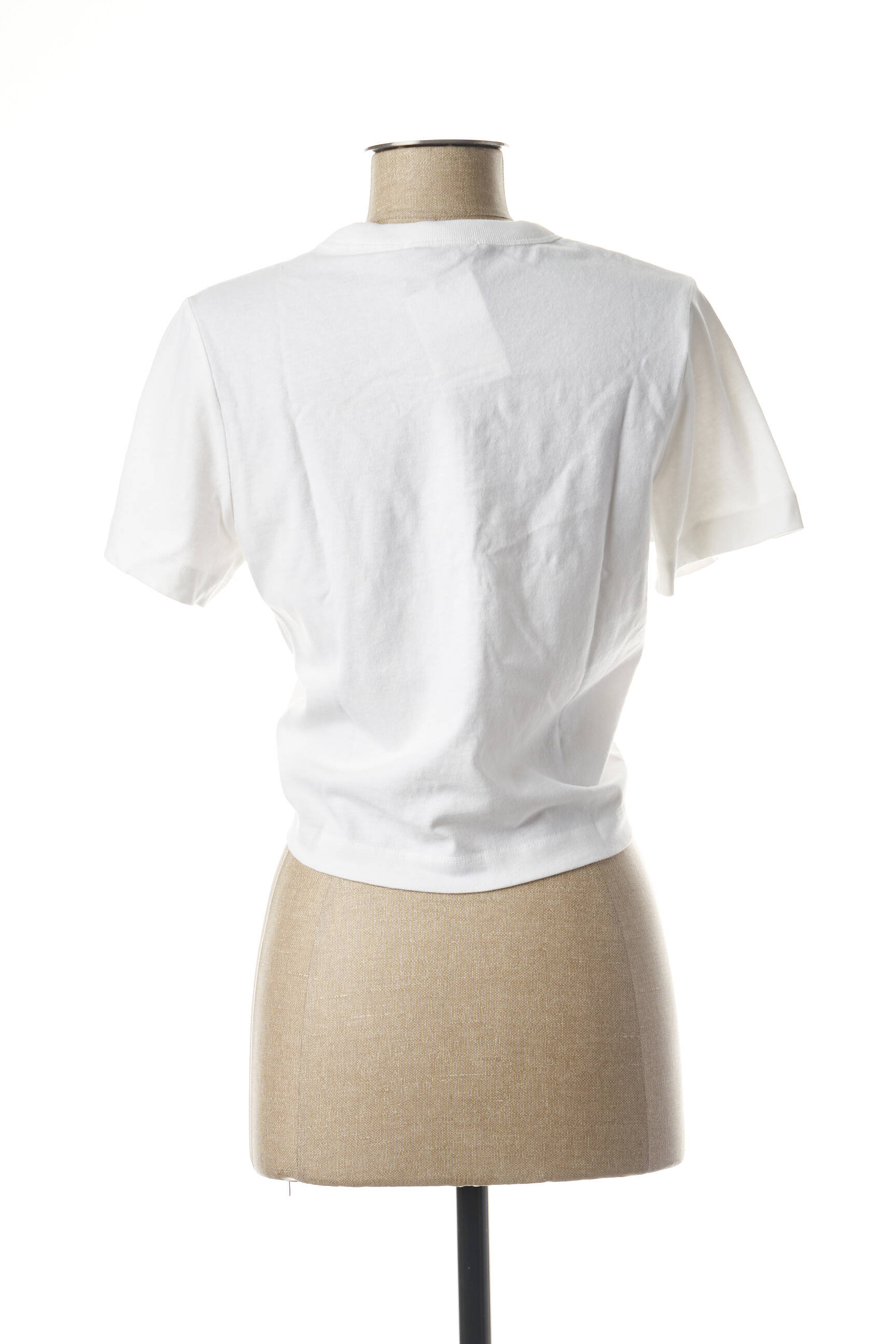 T-marškinys baltas ALEXANDER WANG moteris