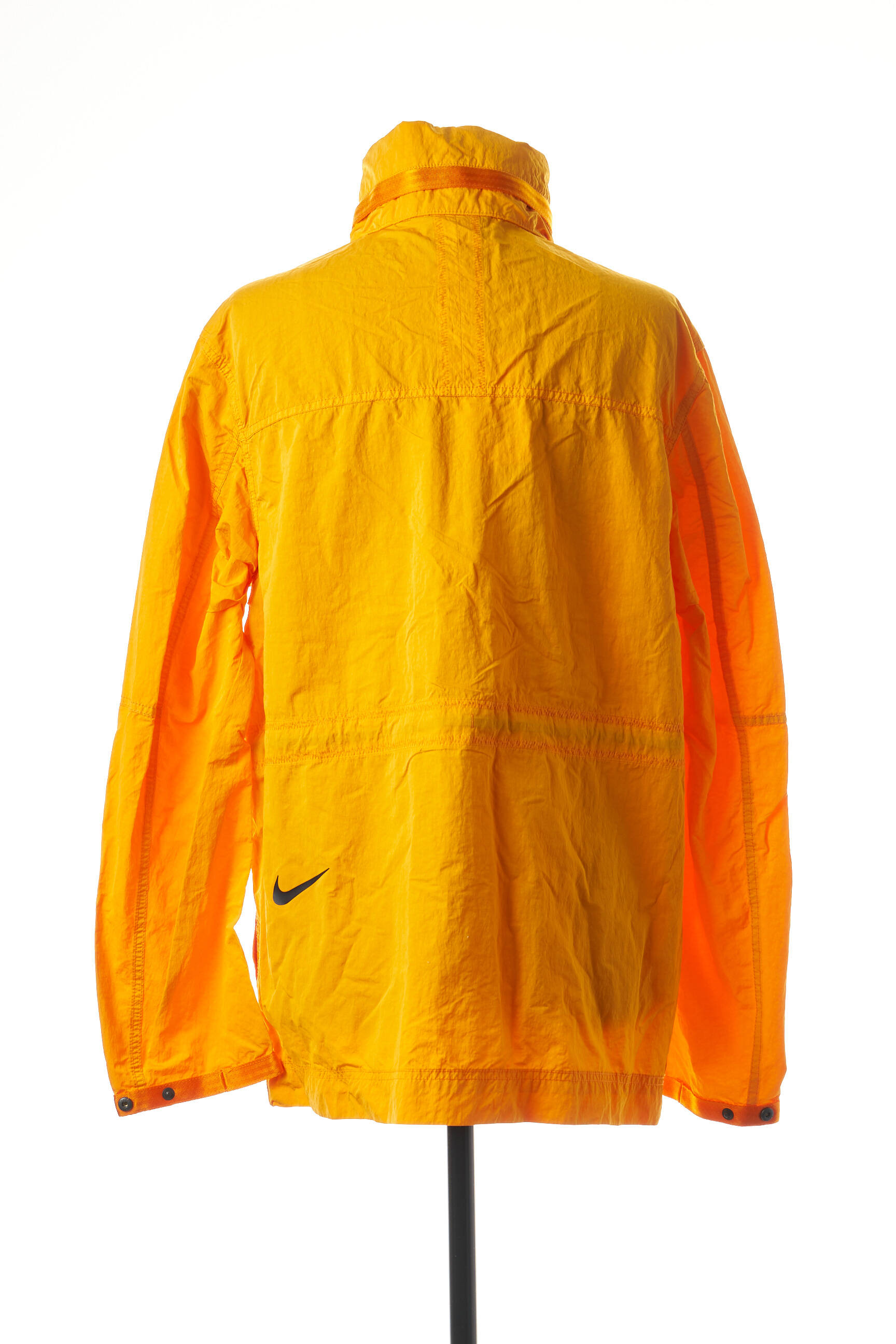 Vėjo nepraleidėjas be gobtuvų be gobtuvų oranžinė NIKE vyras