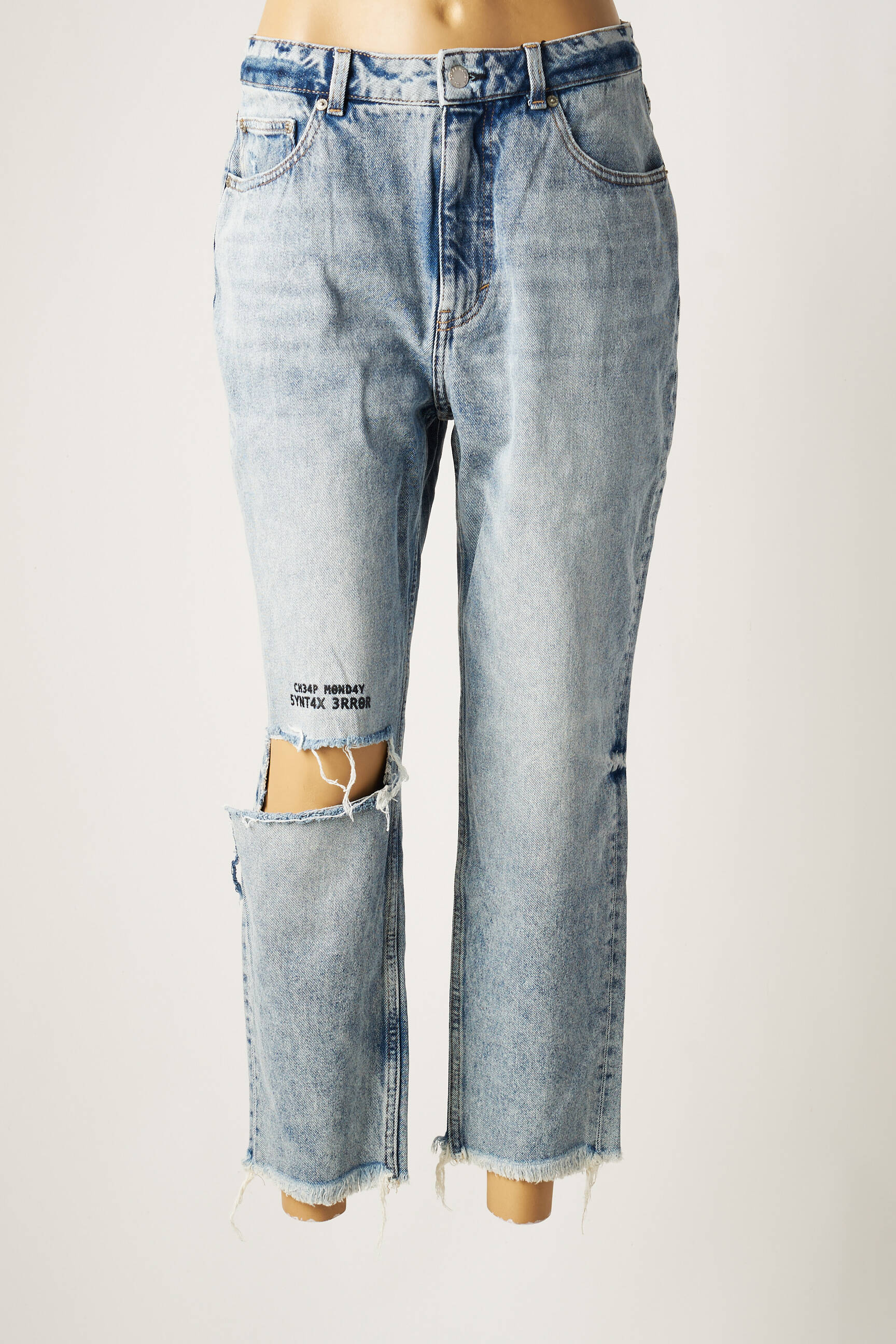7/8 kelnės mėlyna CHEAP MONDAY moteris