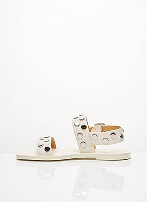 Sandalai/nu pėdos plokščias kulnas iki 3 cm baltas JIL SANDER moteris