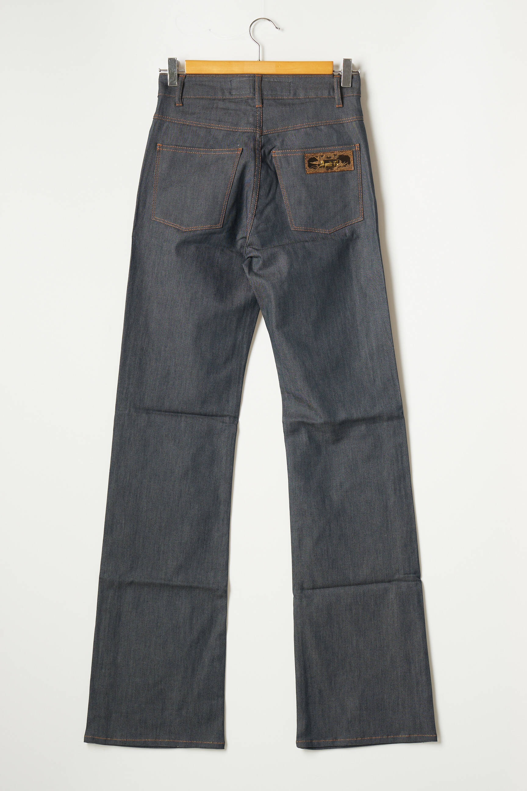 Bootcut džinsai denimo pasirinkimas aukšta talija mėlyna APRIL 77 moteris