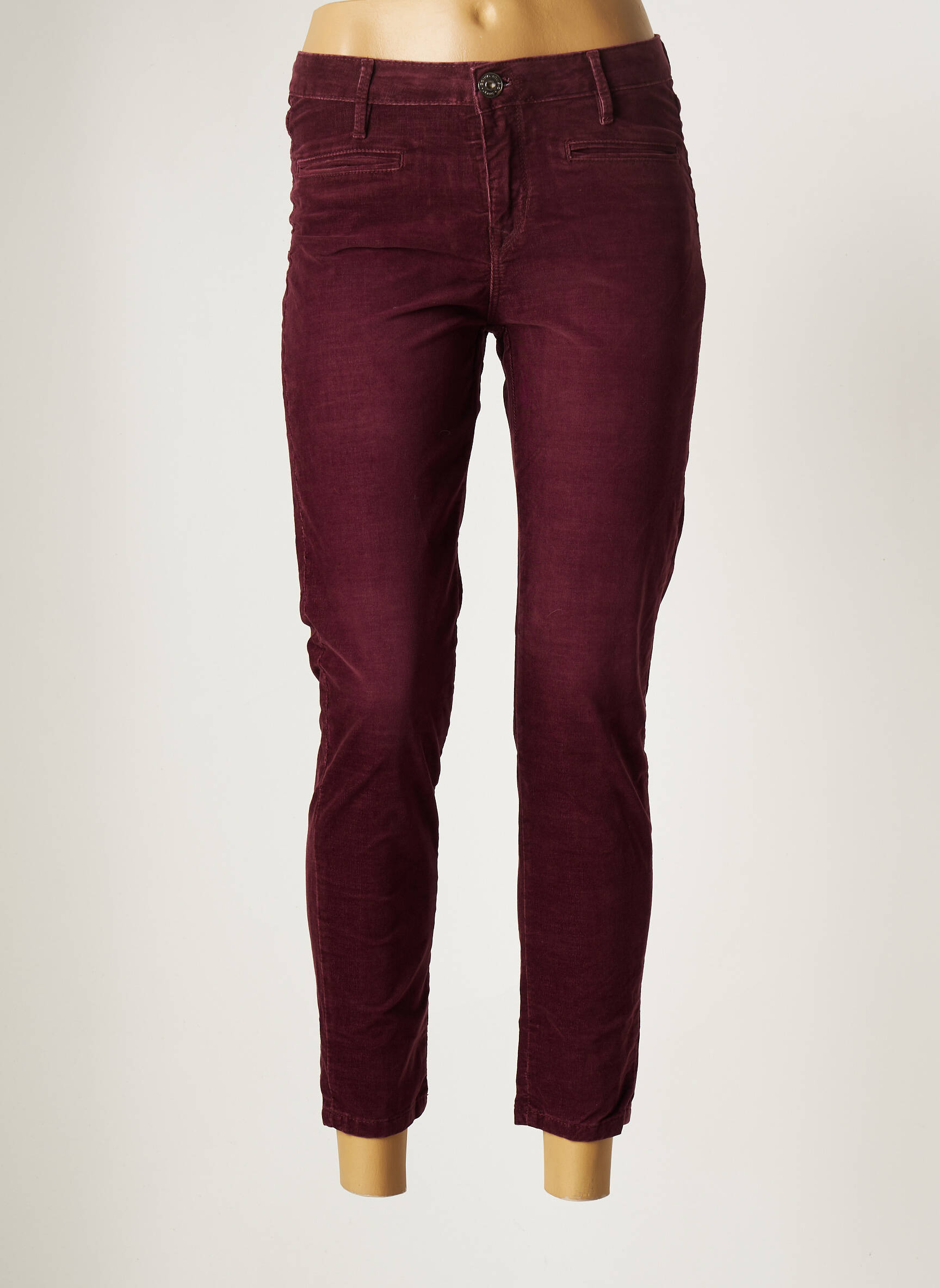 7/8 kelnės tamprumas normala dydis raudona DENIM STUDIO moteris