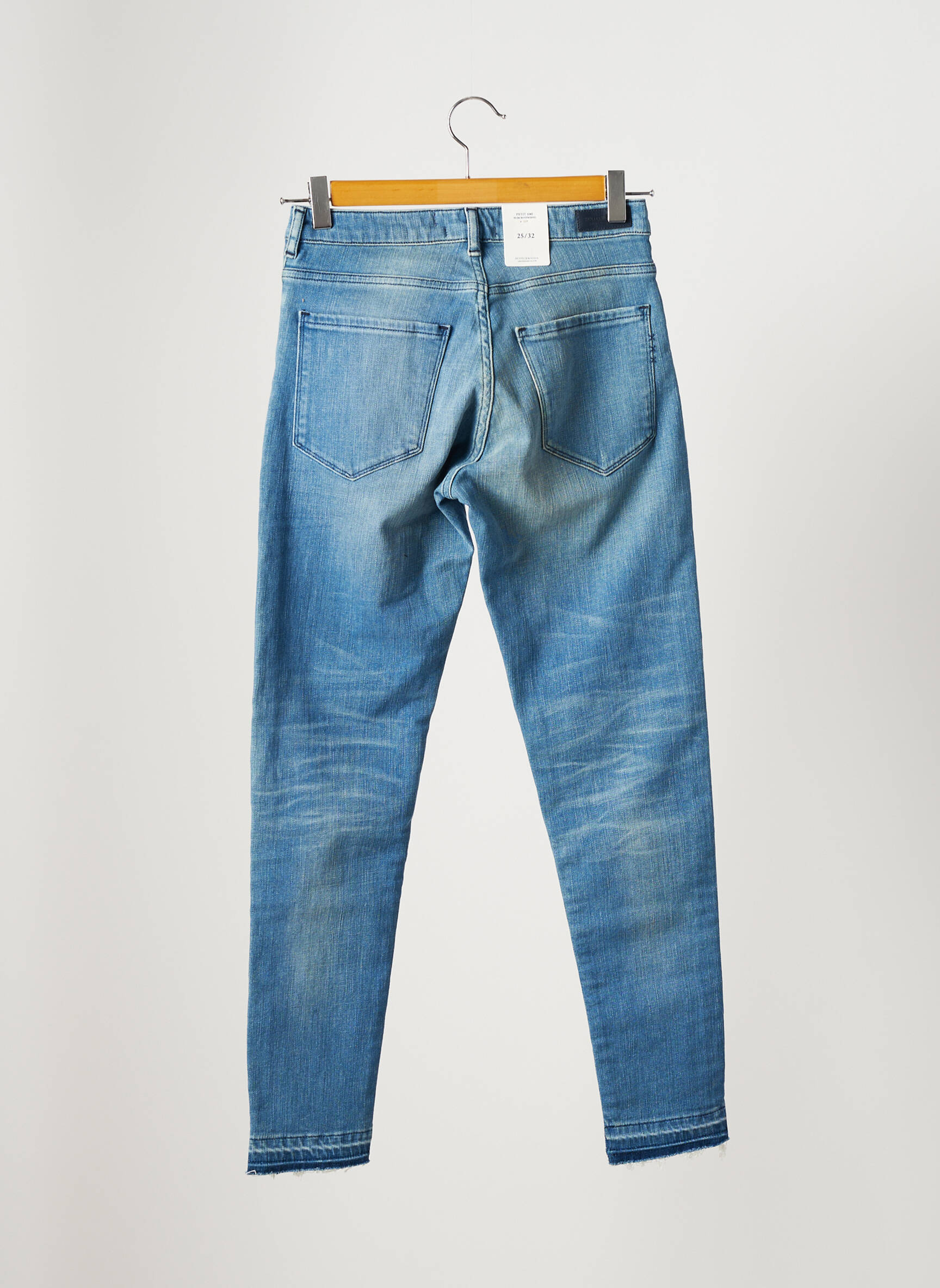 Lieknos džinsai mėlyna MAISON SCOTCH moteris