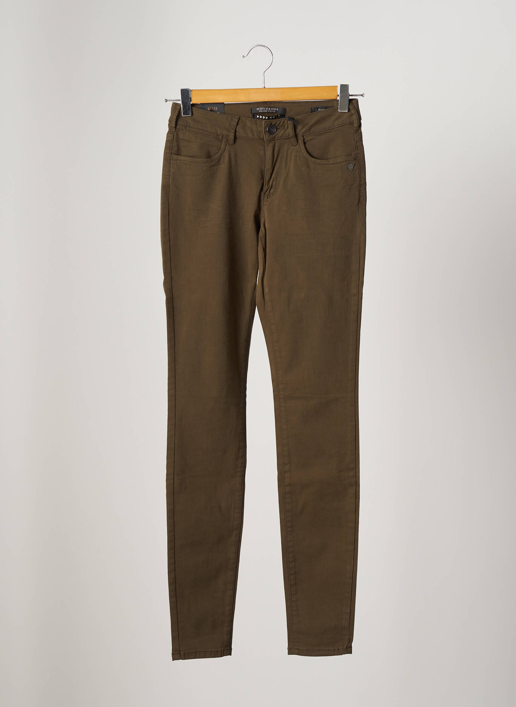 Lieknos kelnės žalias MAISON SCOTCH moteris