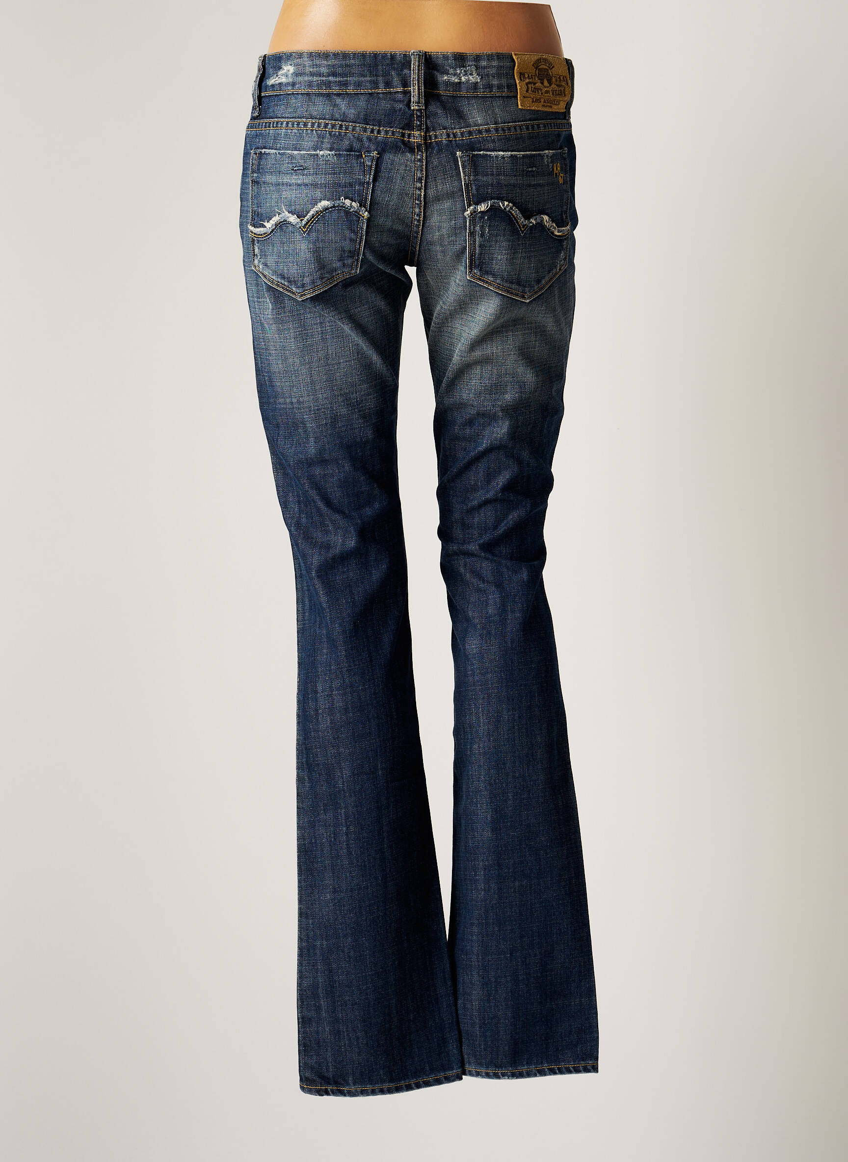 Bootcut džinsai mėlyna HA-67 moteris