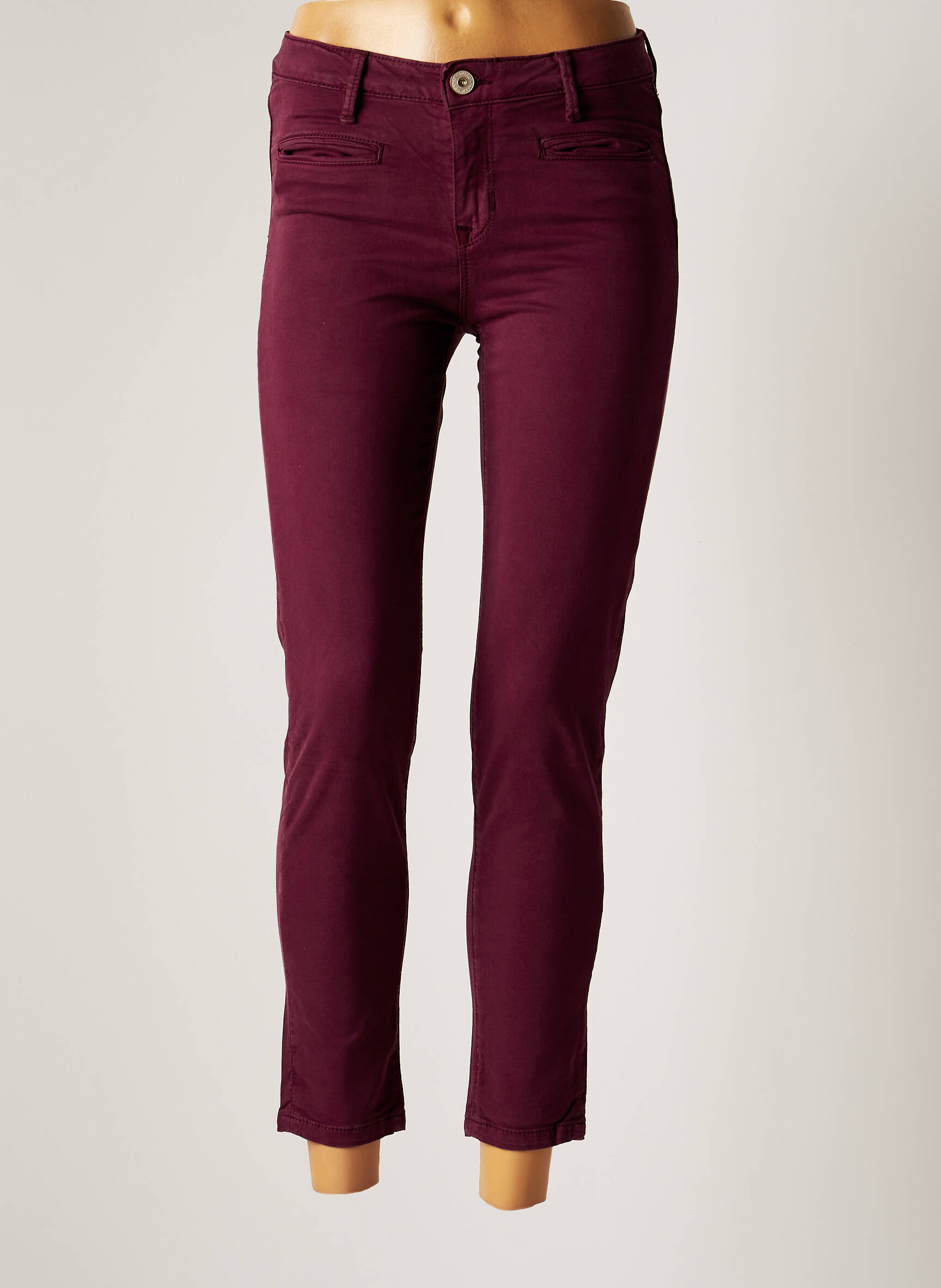 7/8 kelnės violetinis DENIM STUDIO moteris