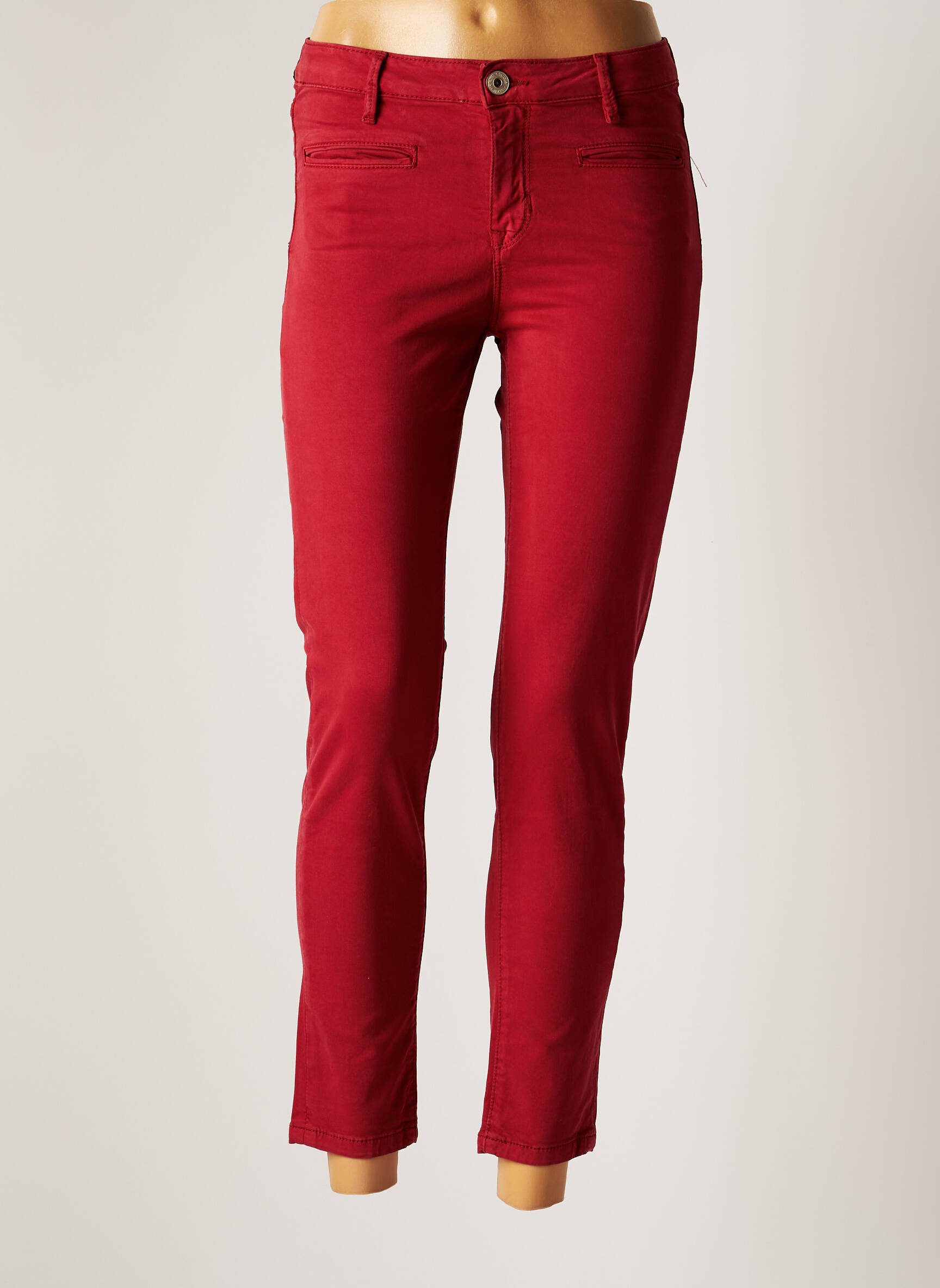 7/8 kelnės raudona DENIM STUDIO moteris