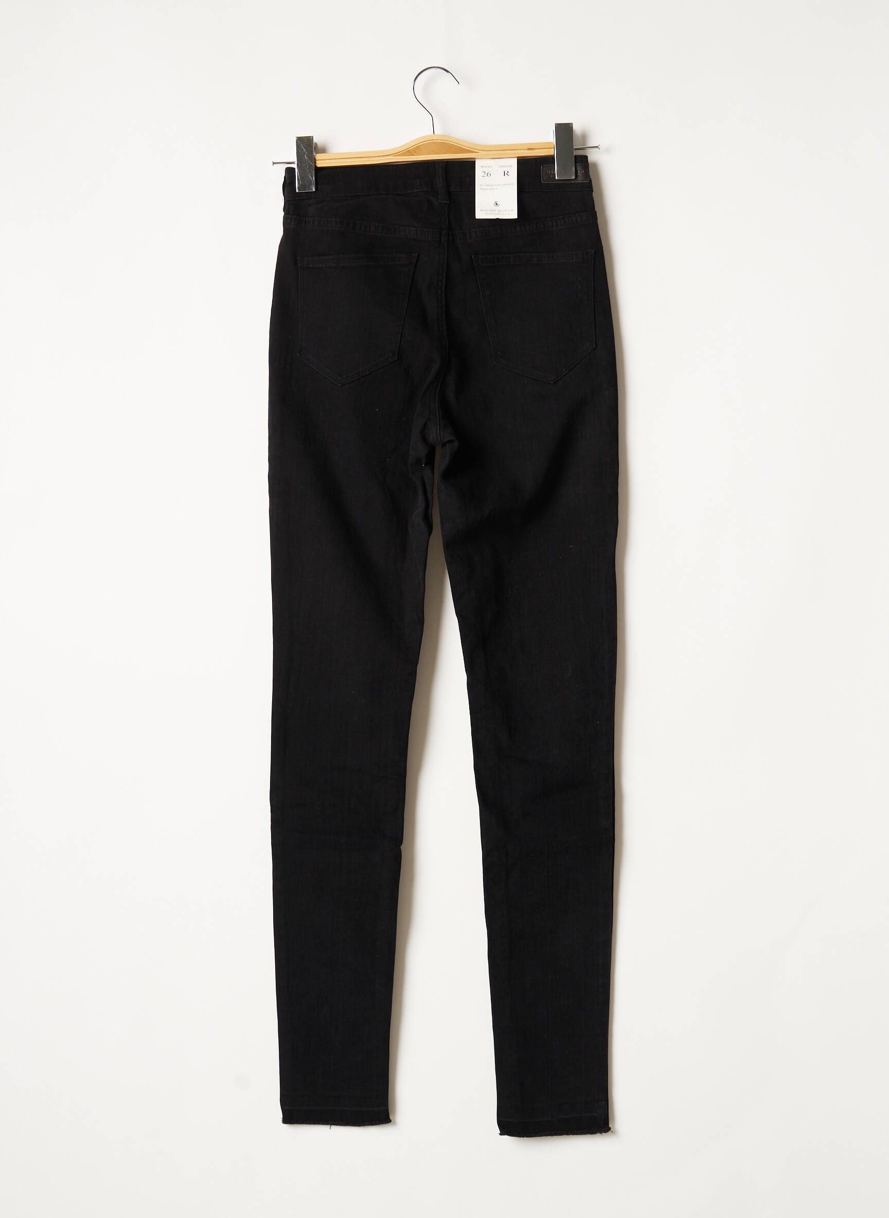Lieknos džinsai juodas MAISON SCOTCH moteris