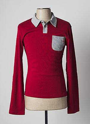 Polo ilgos rankovės ilgos rankovės raudona KATZ OUTFITTER vyras