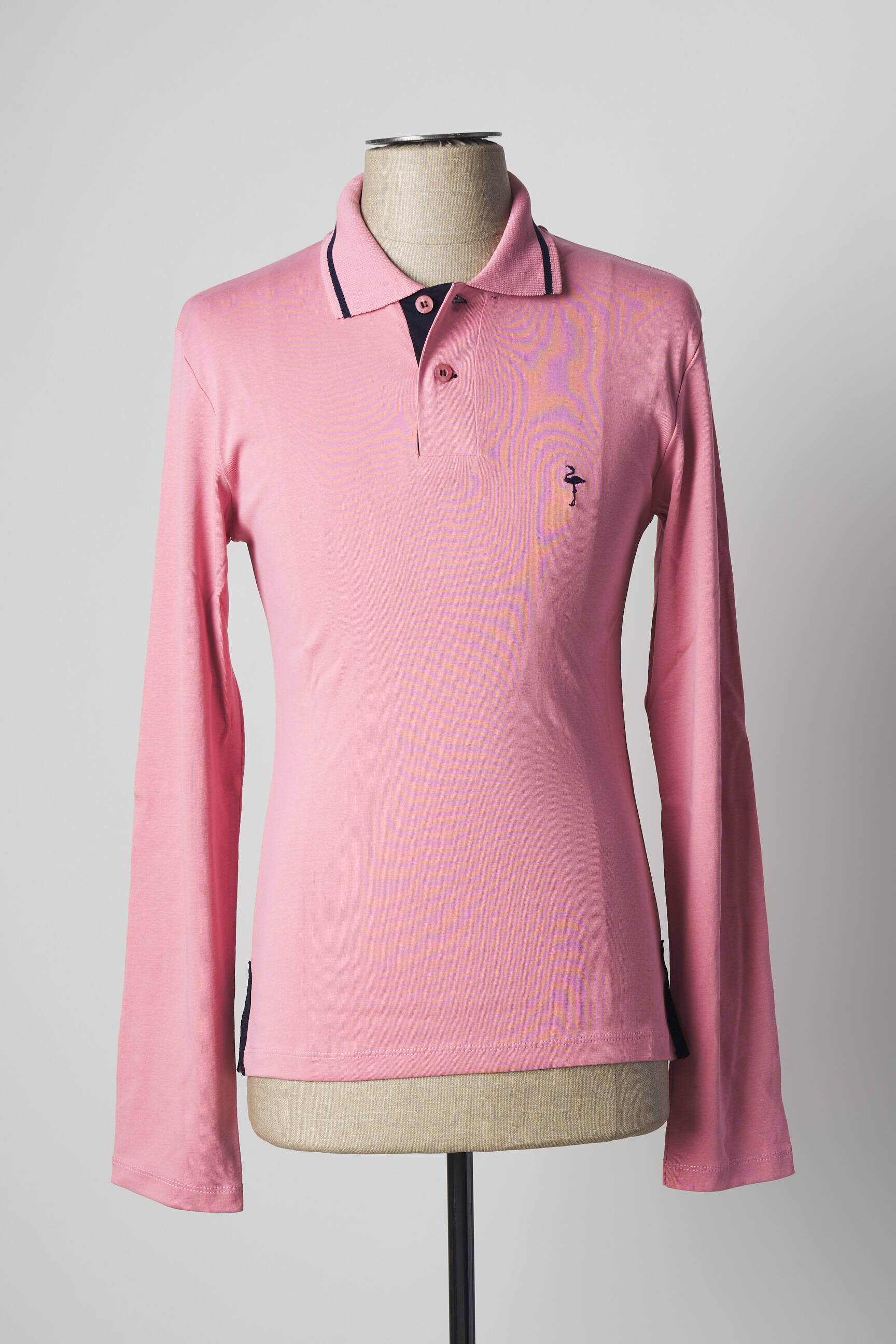 Polo ilgos rankovės ilgos rankovės rožinė KATZ OUTFITTER vyras