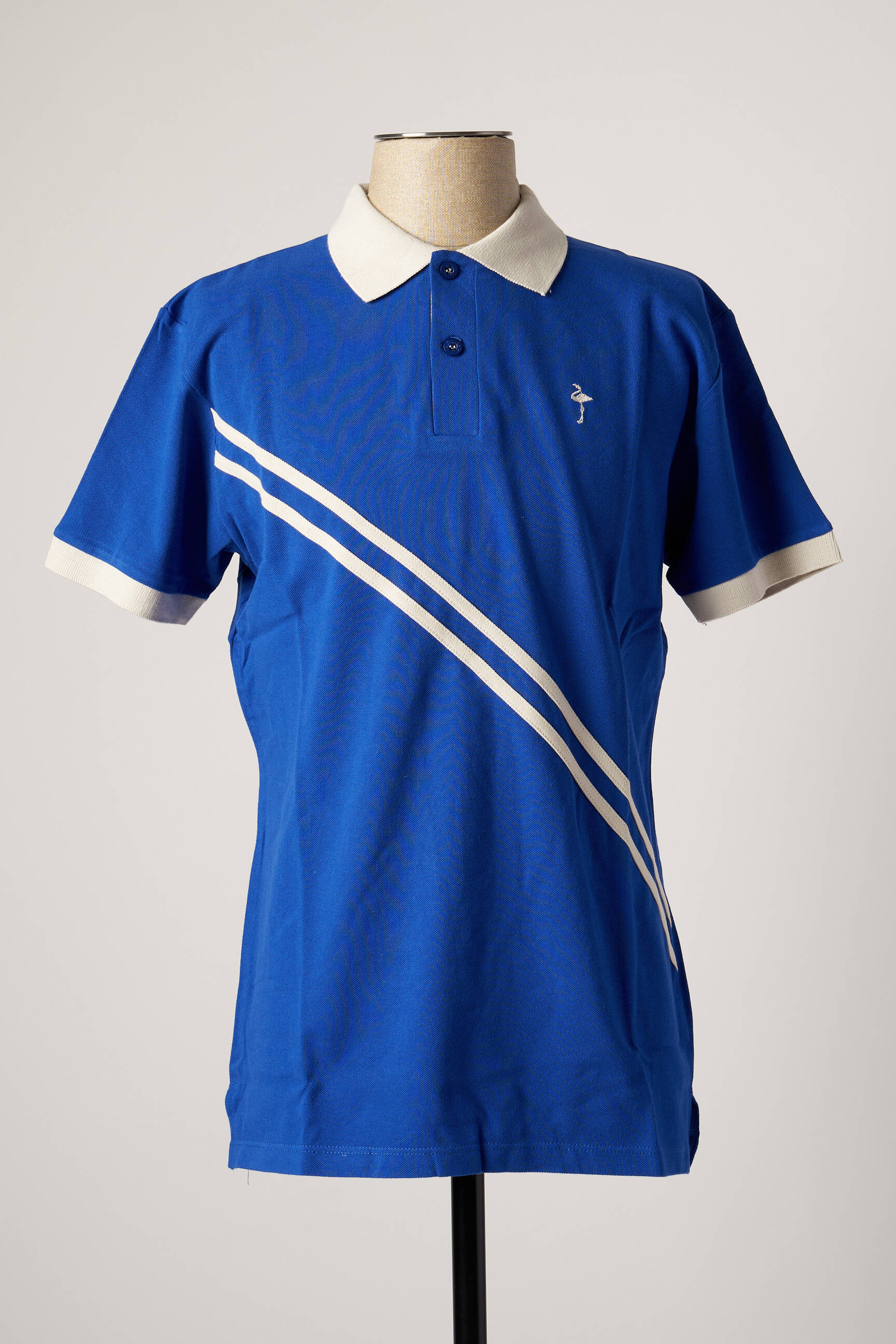Polo tiesi kirpimas trumpas rankovės mėlyna KATZ OUTFITTER vyras