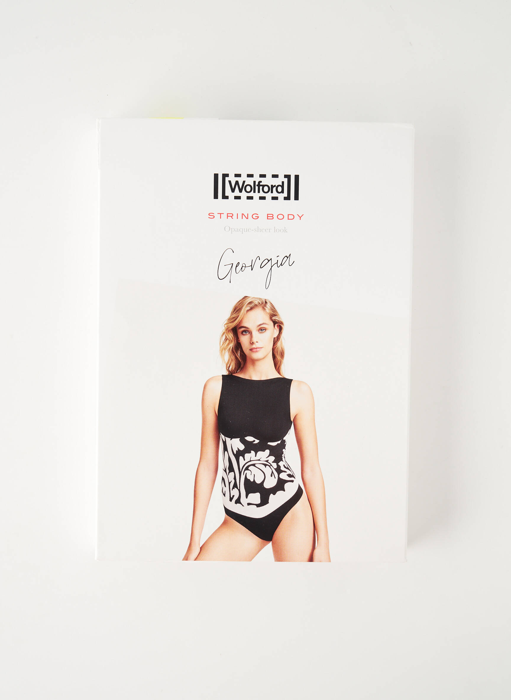 Kūno apatiniai be rėmo juodas WOLFORD moteris